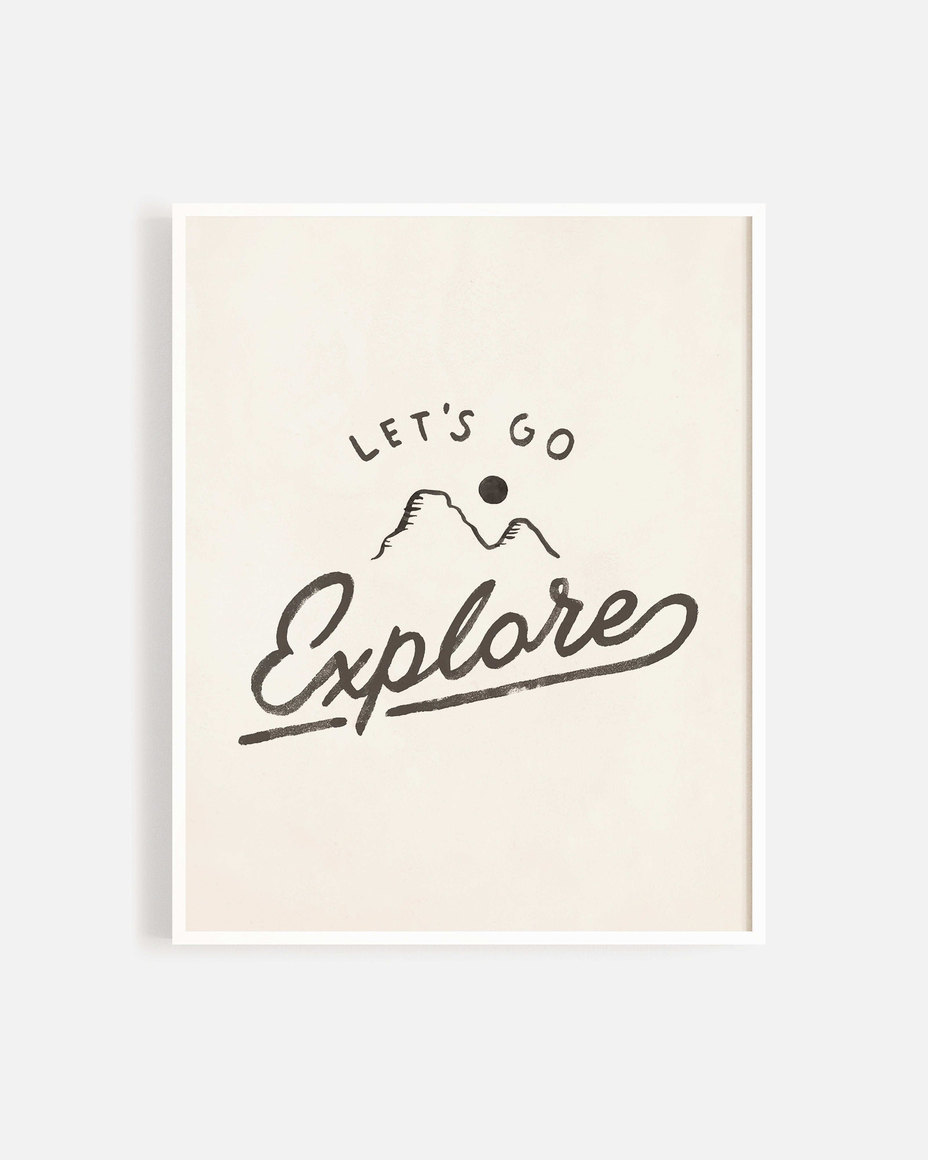 Art Print || Explore