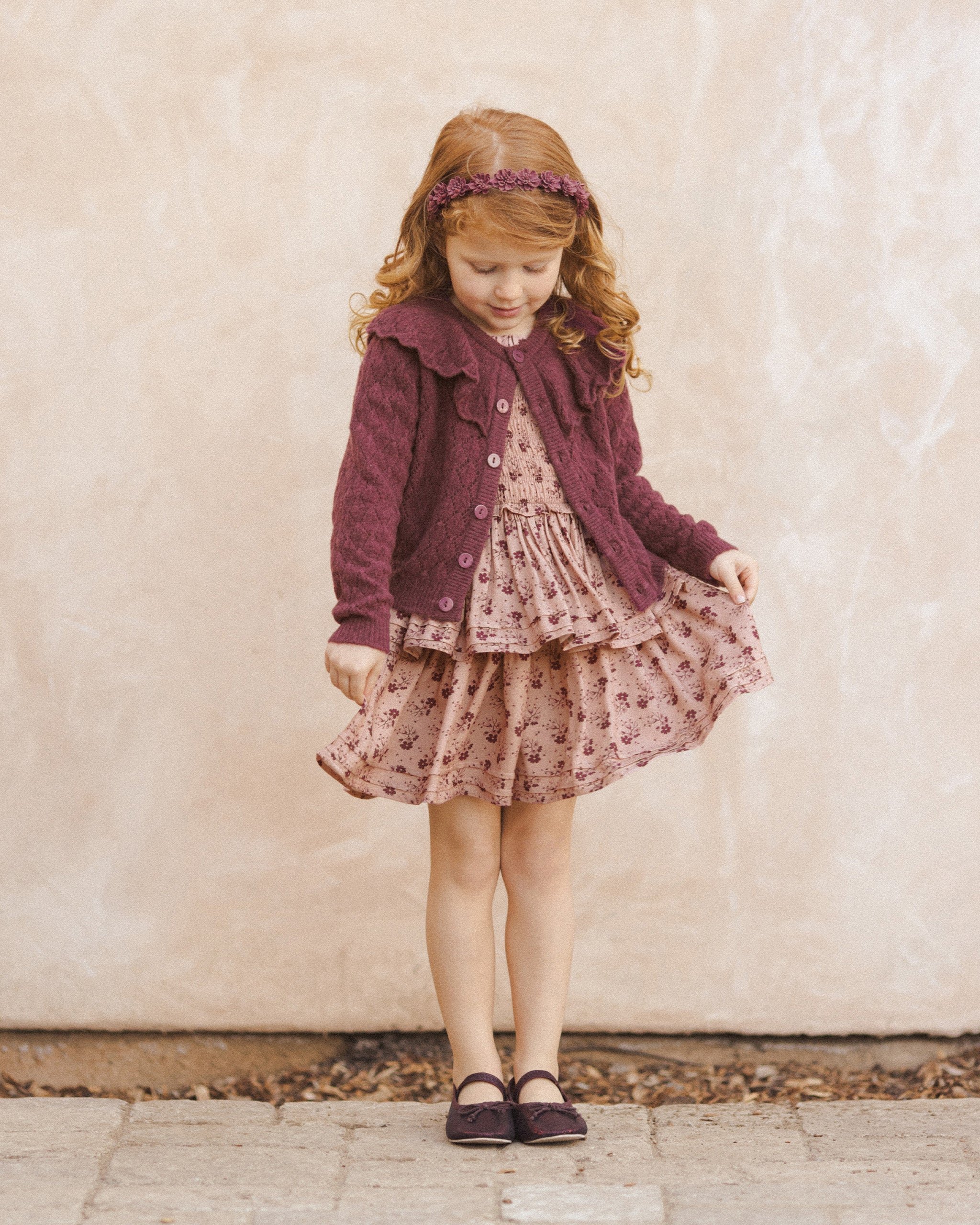 Cosette Dress || Fig Ditsy