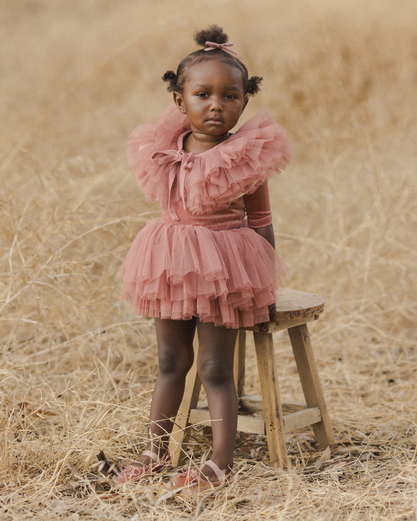 Ruffle Tulle Collar || Poppy