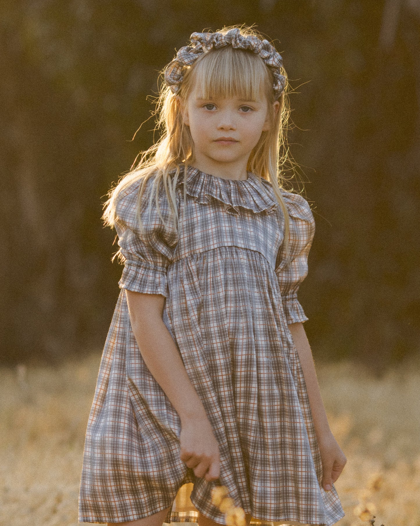 Amelia Dress || Holiday Plaid