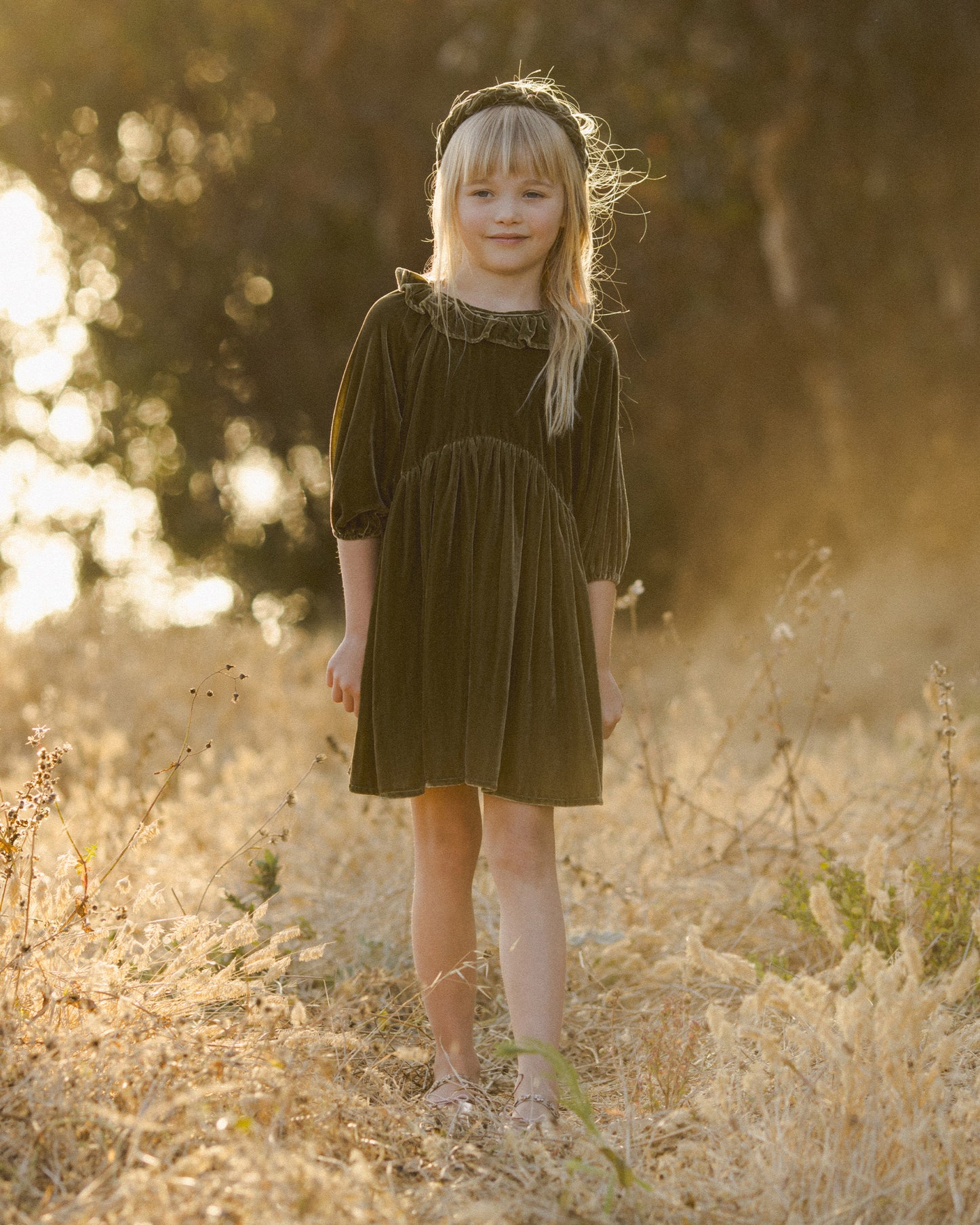 Adeline Dress || Olive