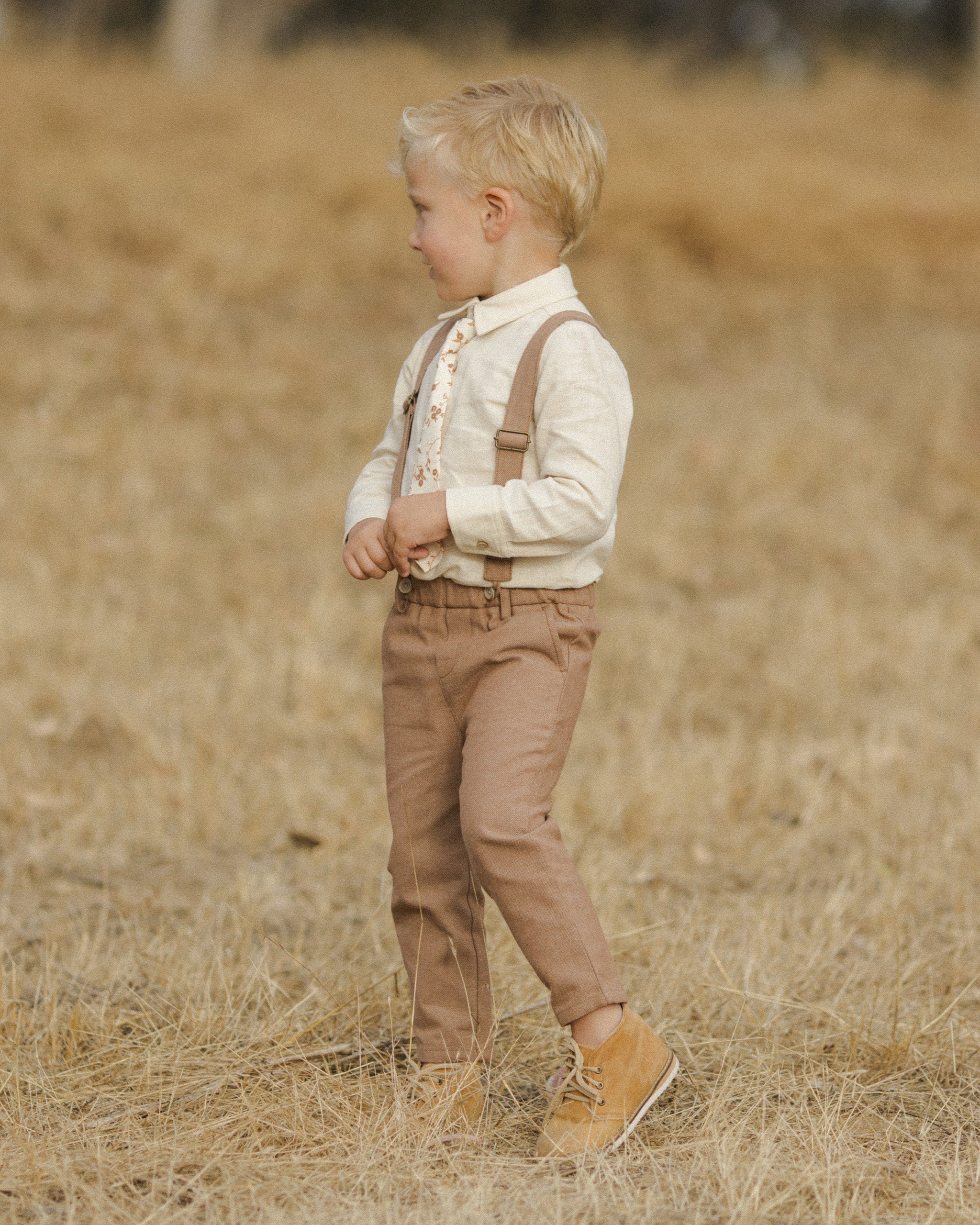 Suspender Pant || Copper