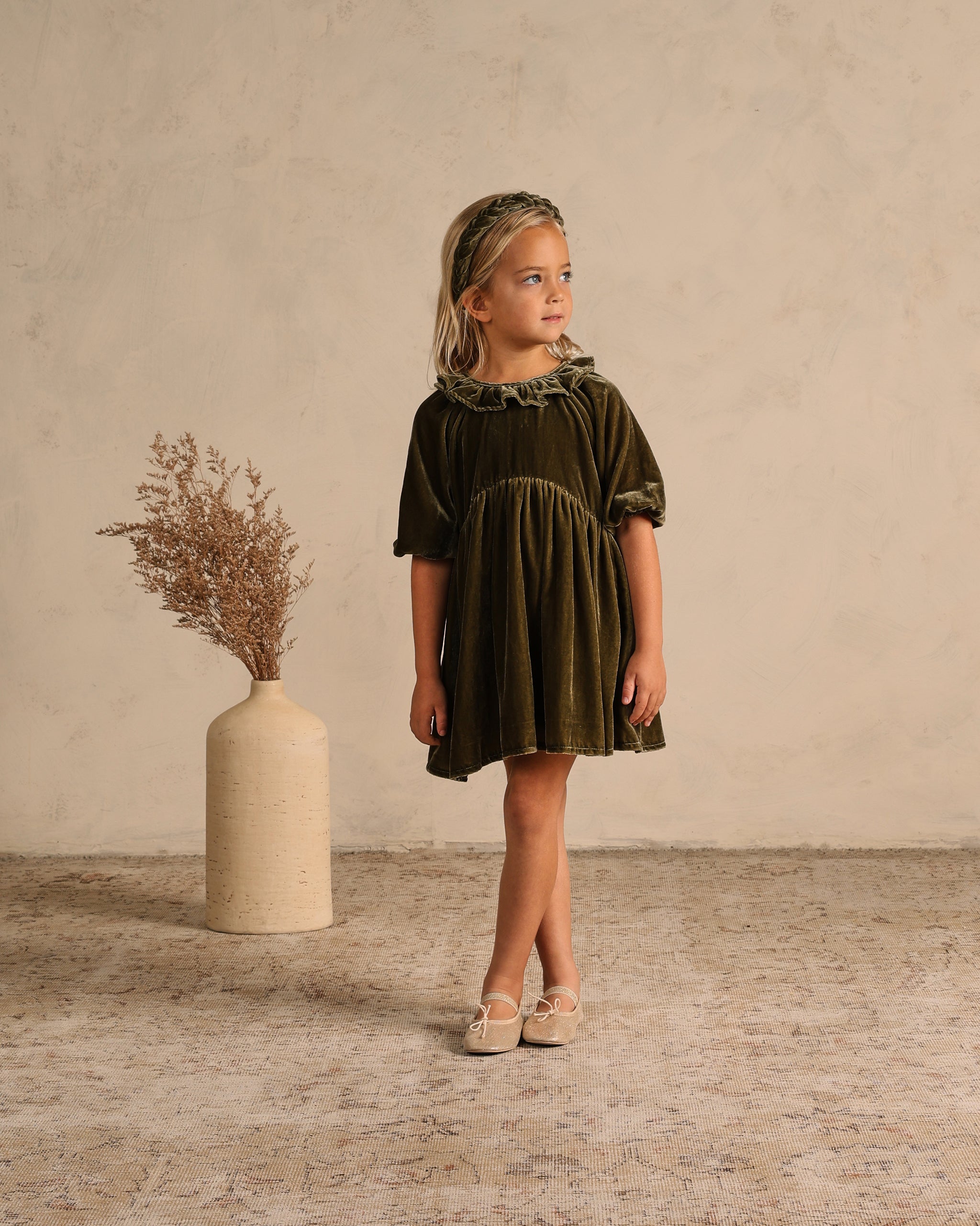 Adeline Dress || Olive