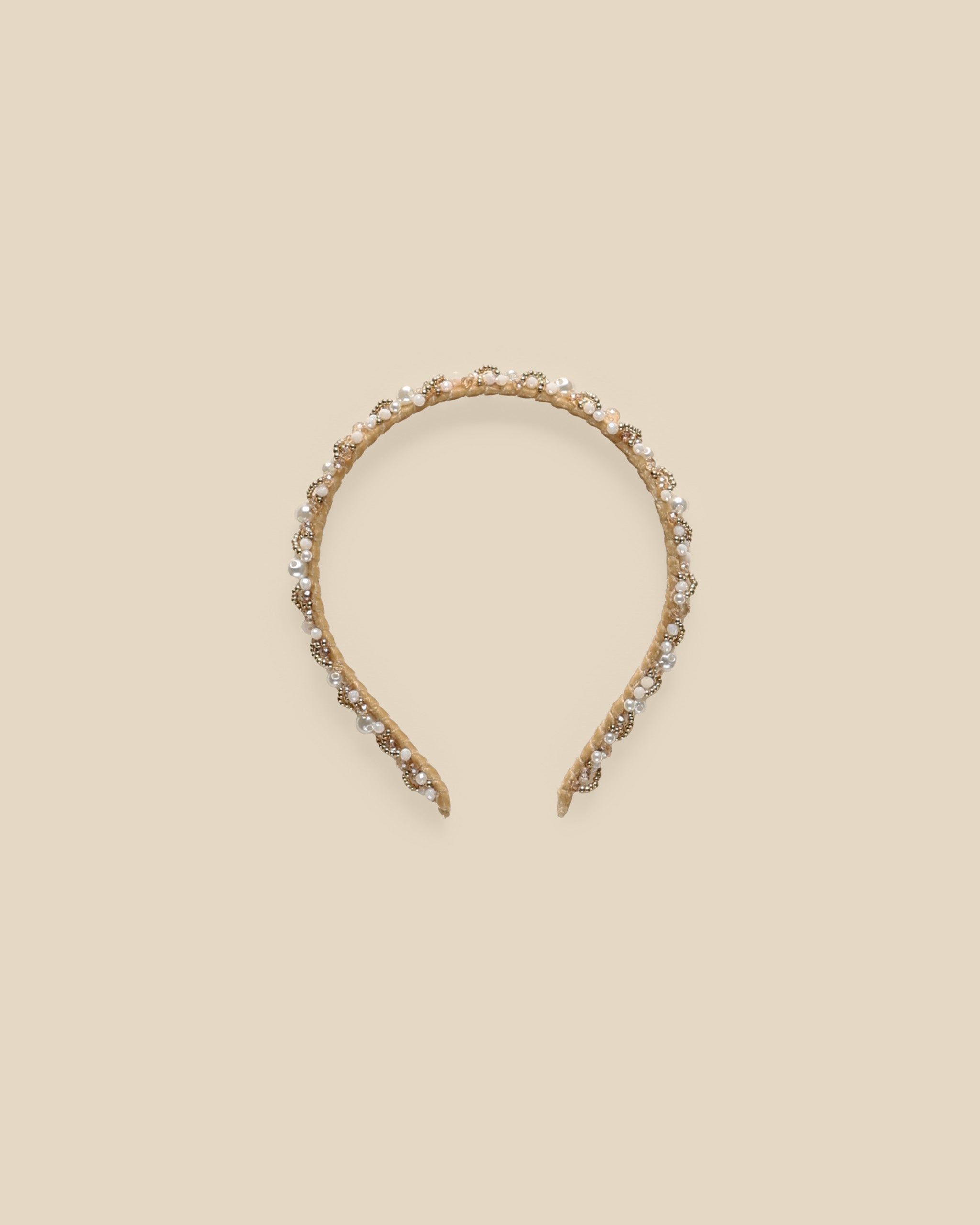 Pearl Headband || Ivory