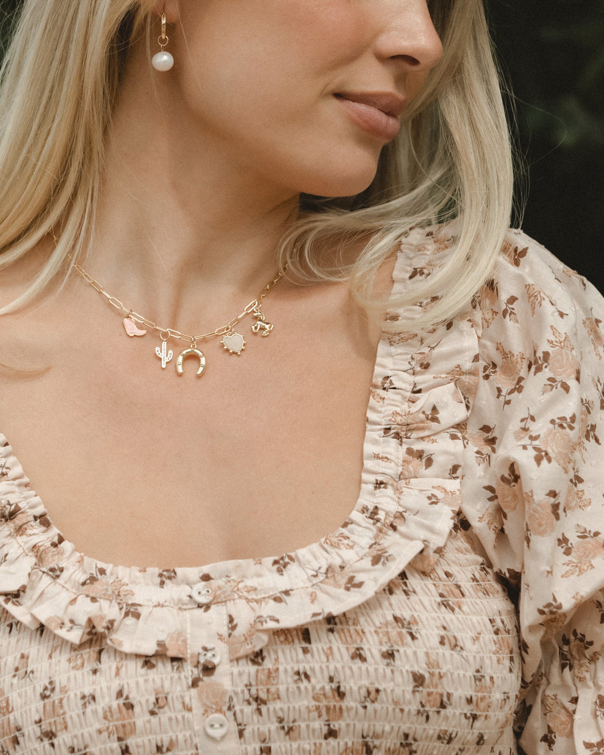 Charm Necklace || Wild Heart