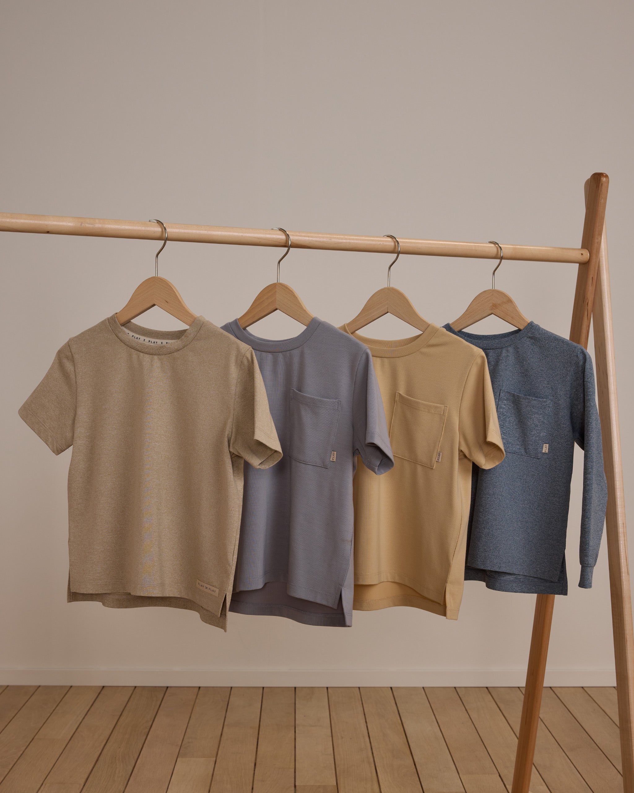 Cove Essential Tee | Heathered Pebble