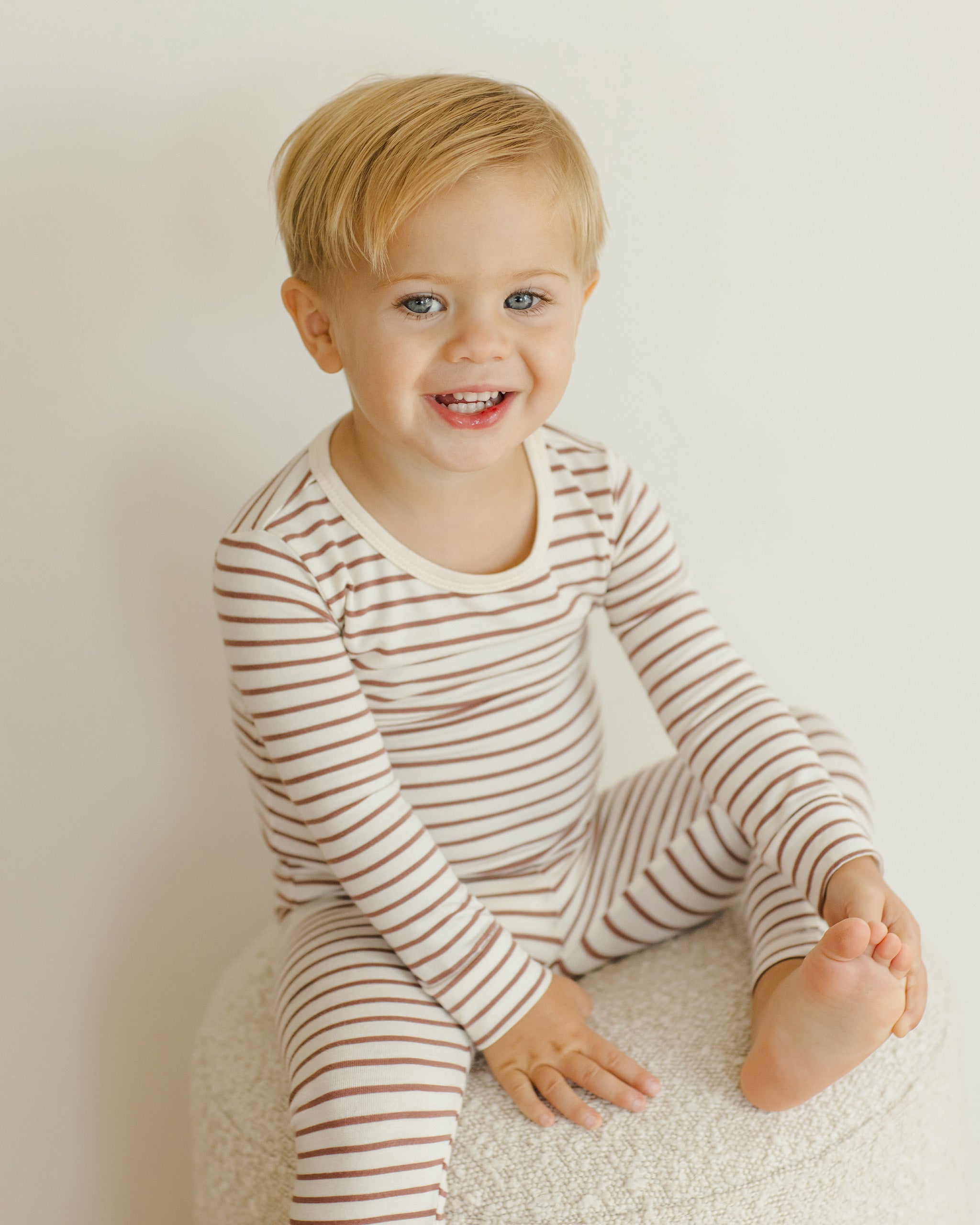 Bamboo Pajama Set || Candy Stripe