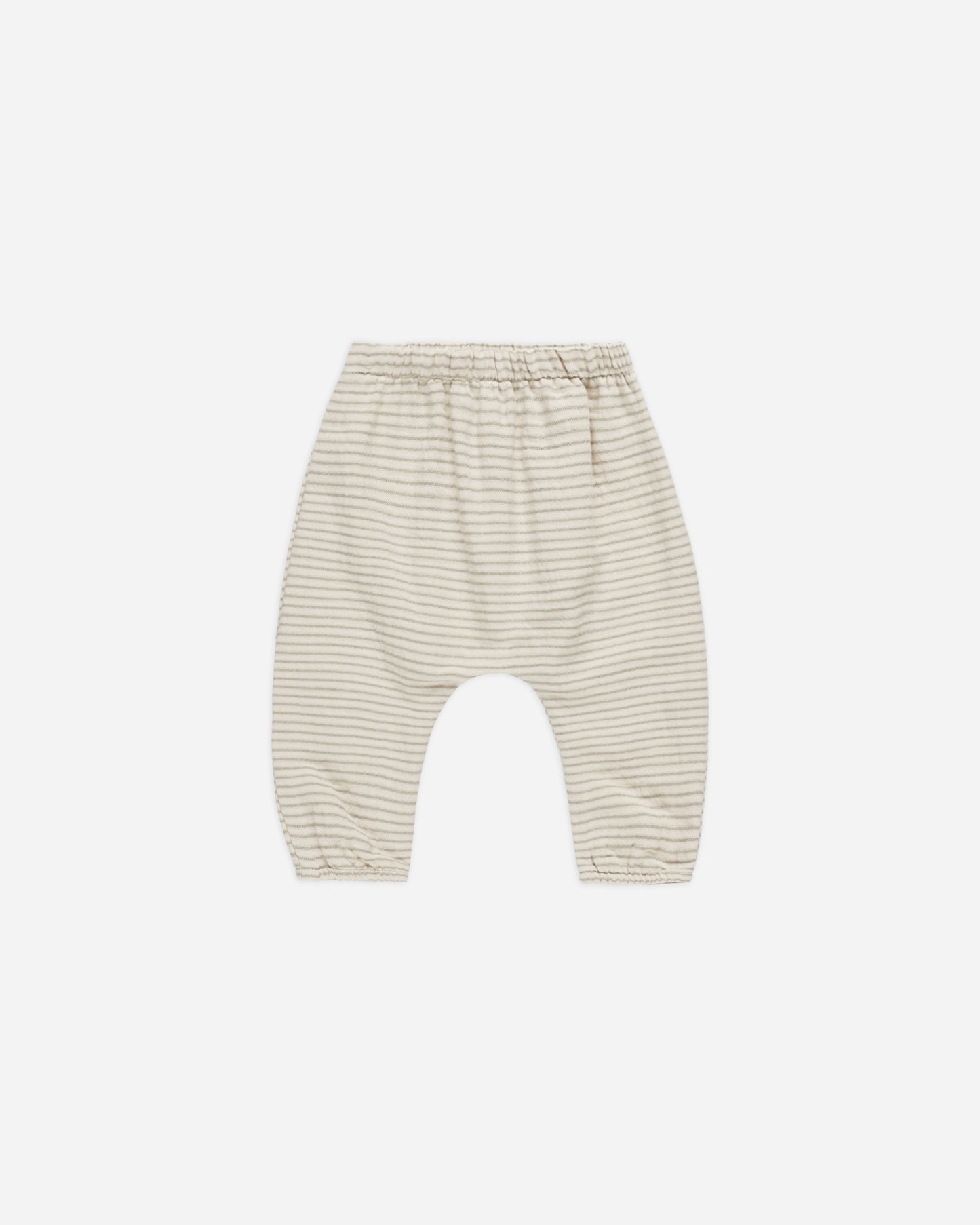 Woven Pant || Basil Stripe