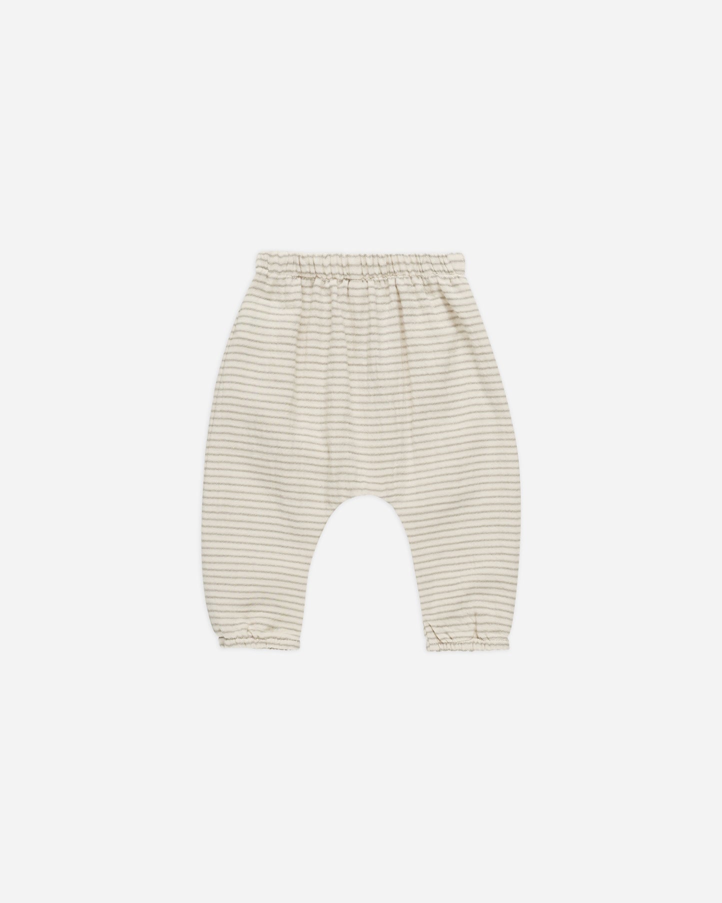 Woven Pant || Basil Stripe