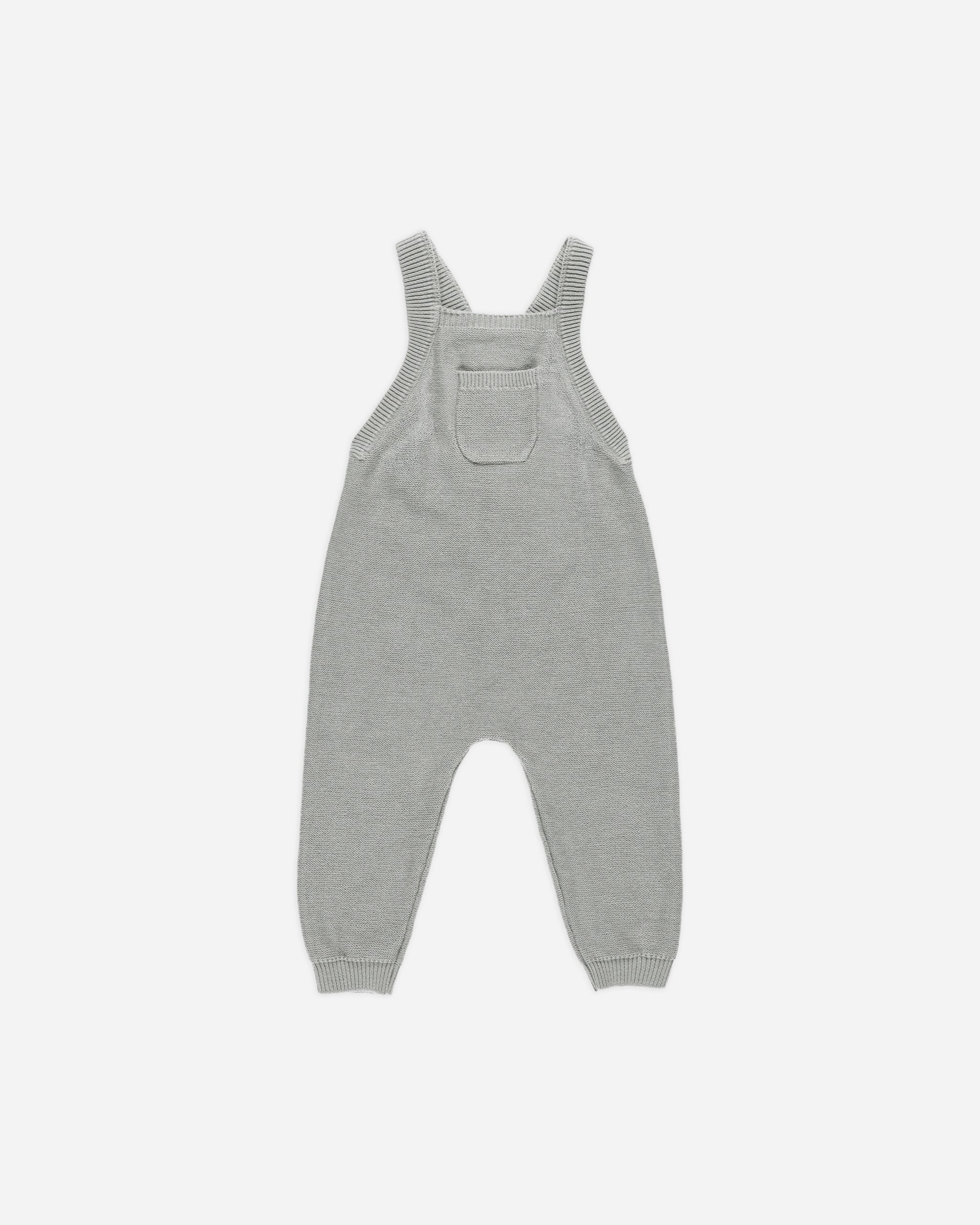 Knit Overall || Dusty Blue