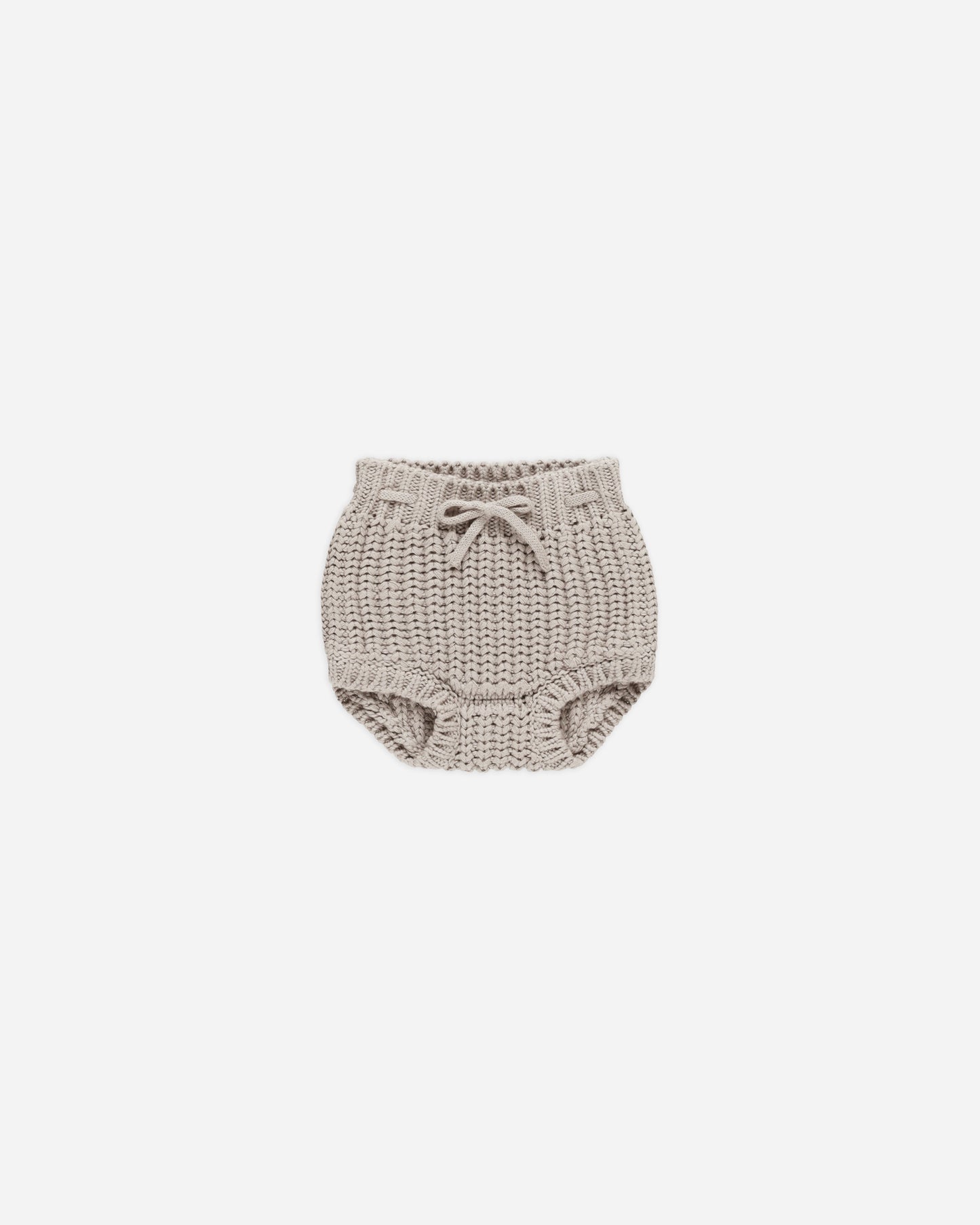 Knit Tie Bloomer || Fog