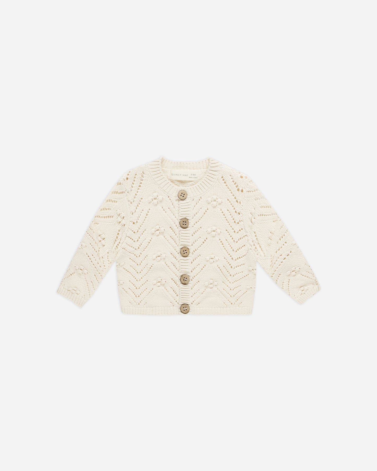 Knit Cardigan || Natural