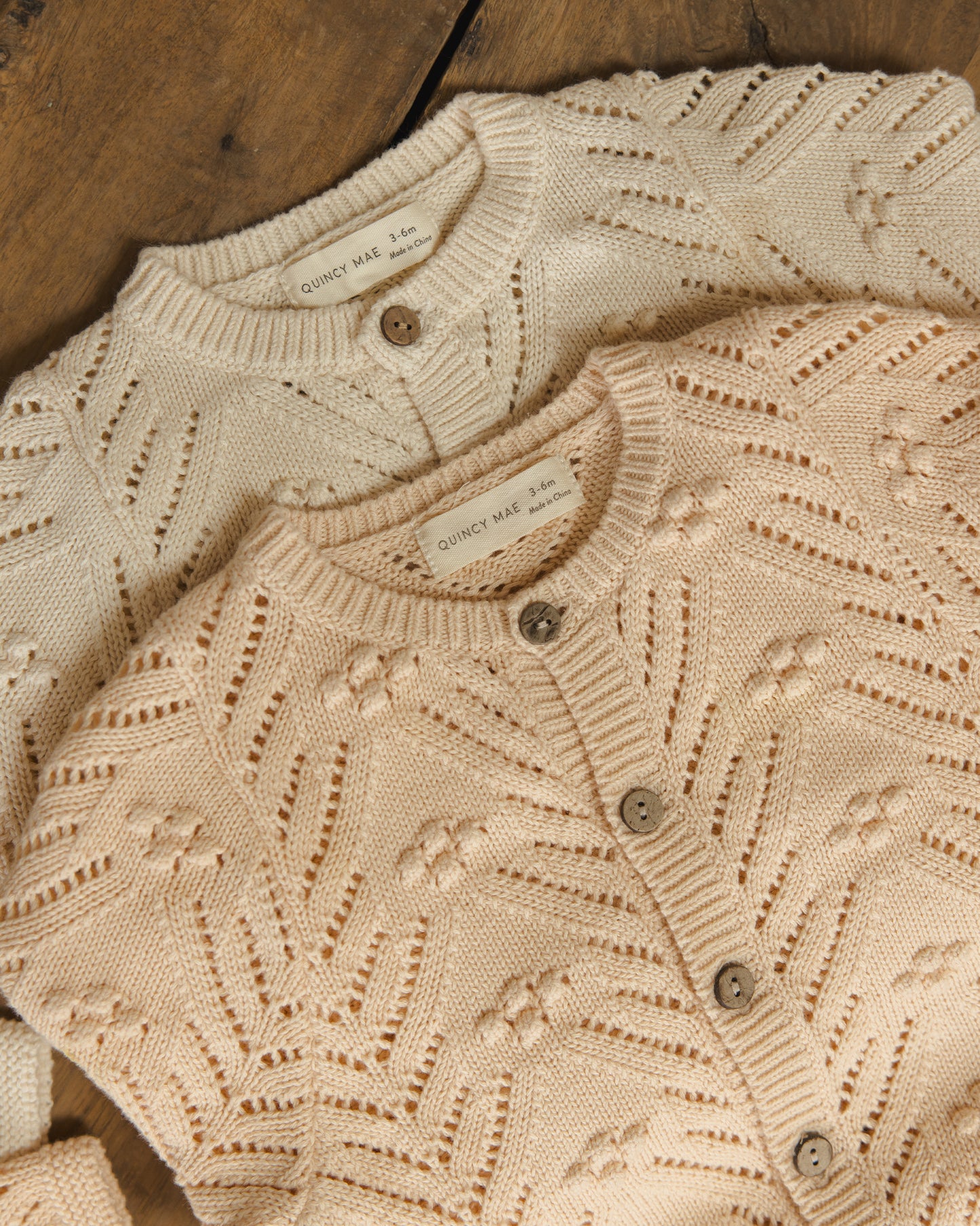 Knit Cardigan || Natural