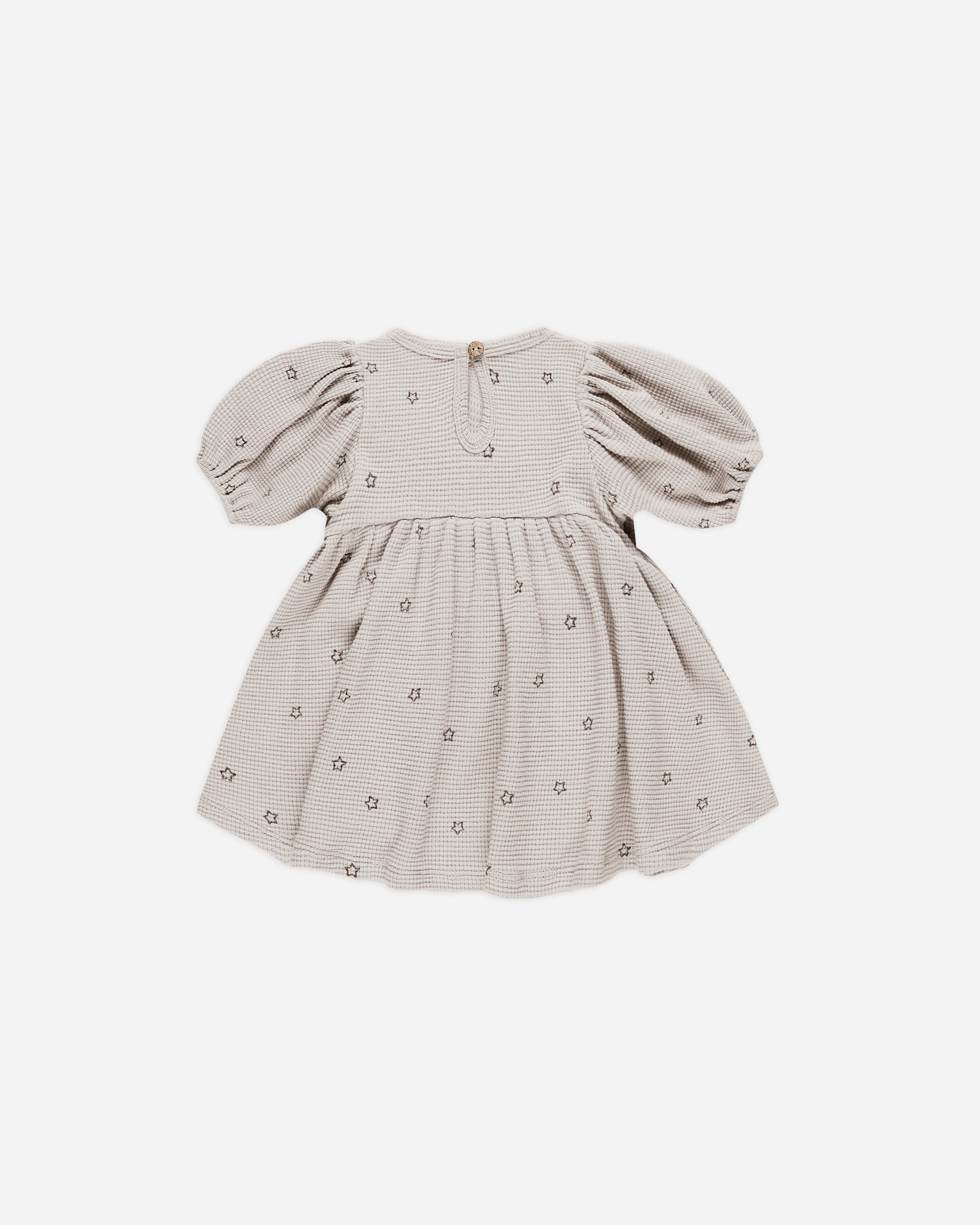 Waffle Babydoll Dress || Stars