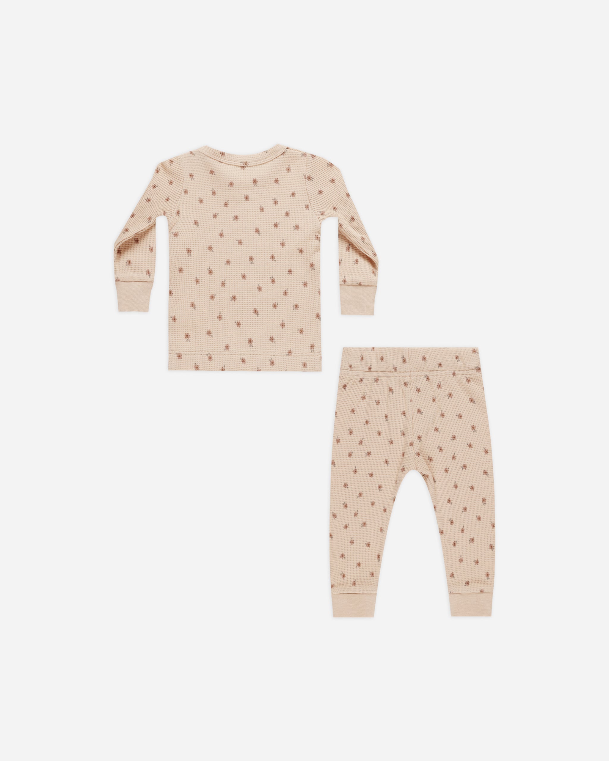 Waffle Top + Pant Set || Blossom