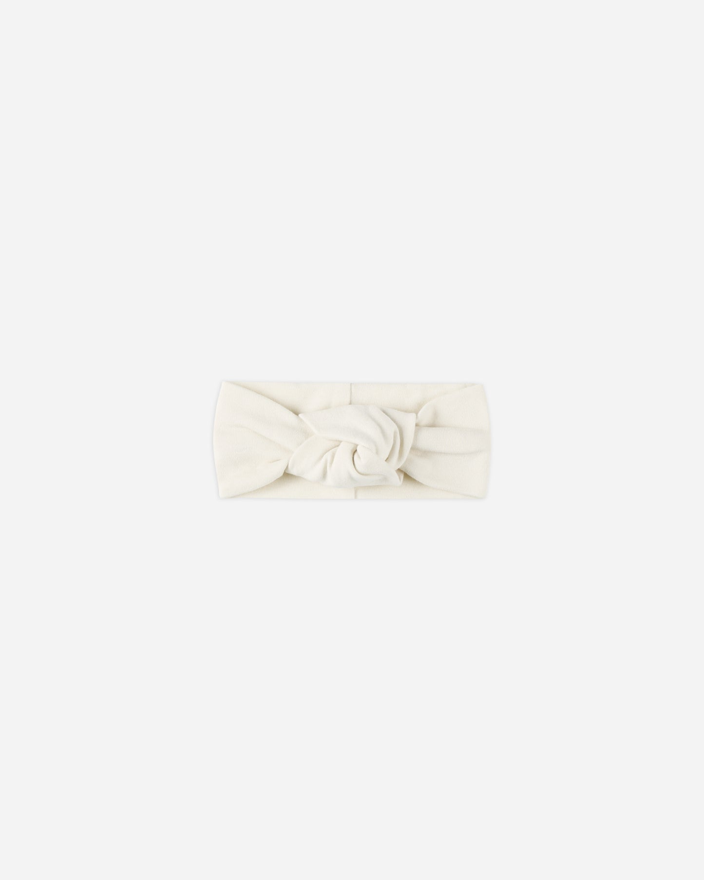 Knotted Headband || Ivory