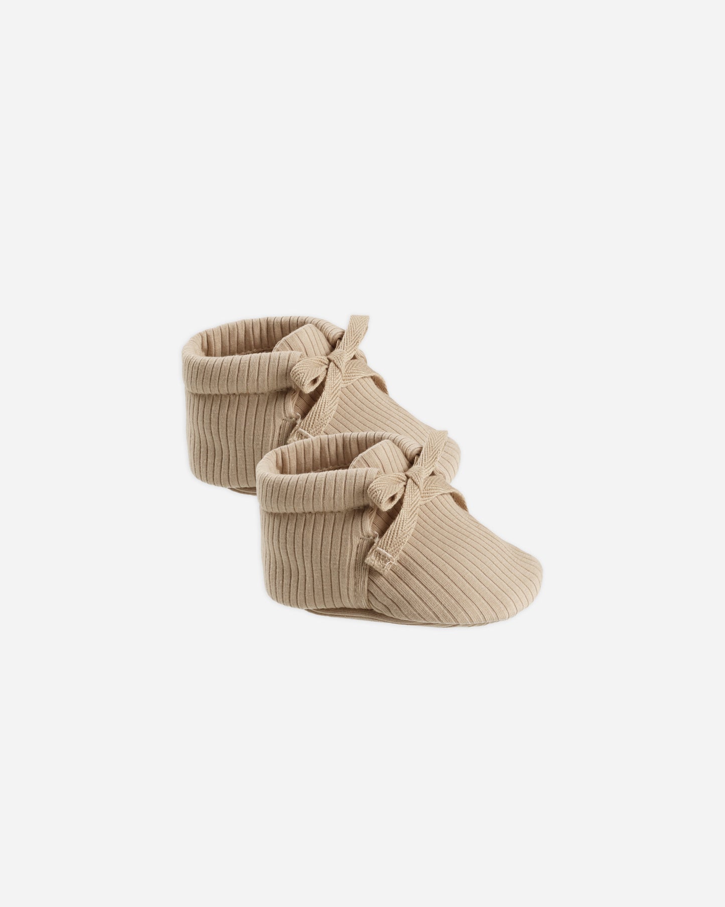 Baby Booties || Latte