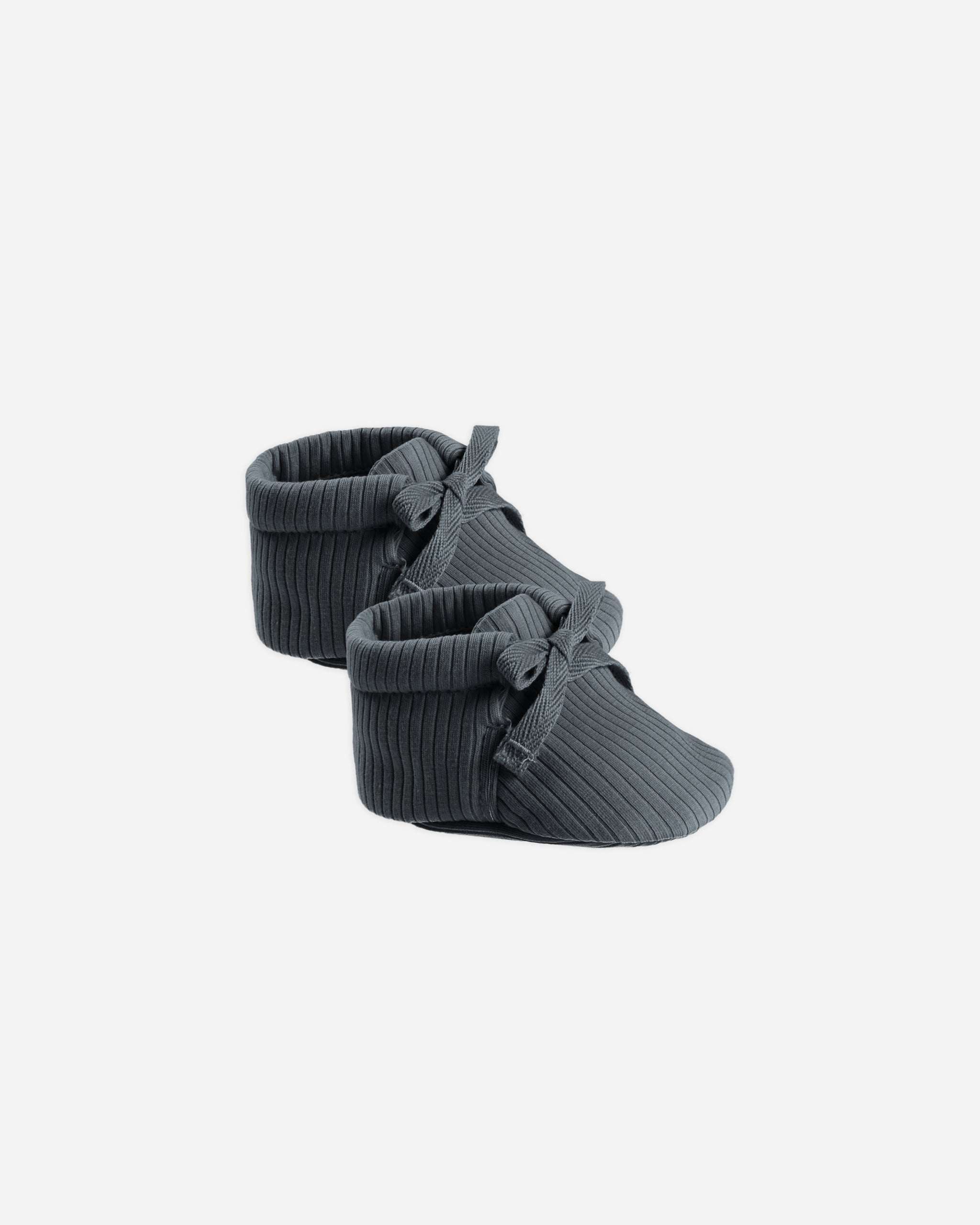 Baby Booties || Indigo