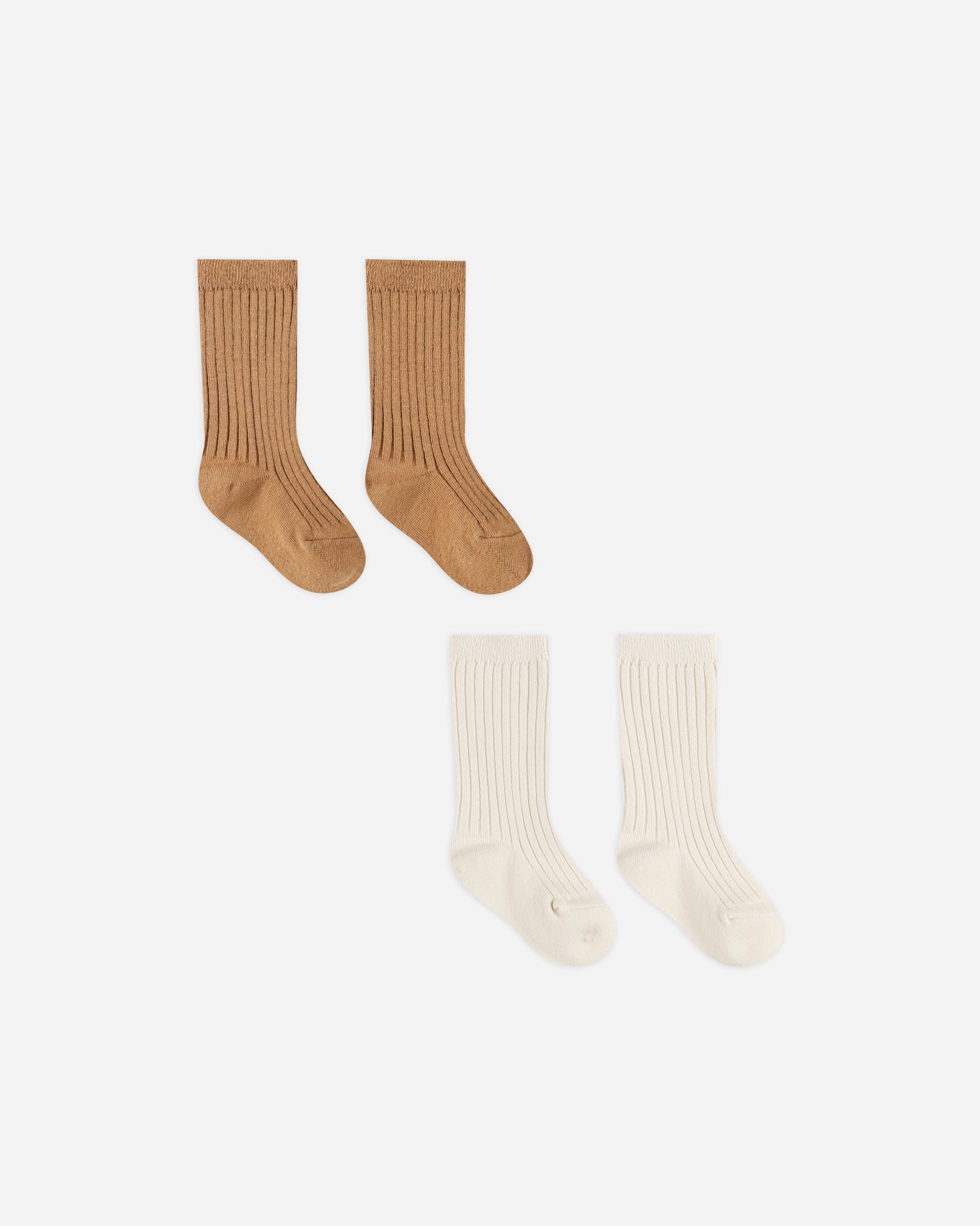 Socks Set || Natural, Golden