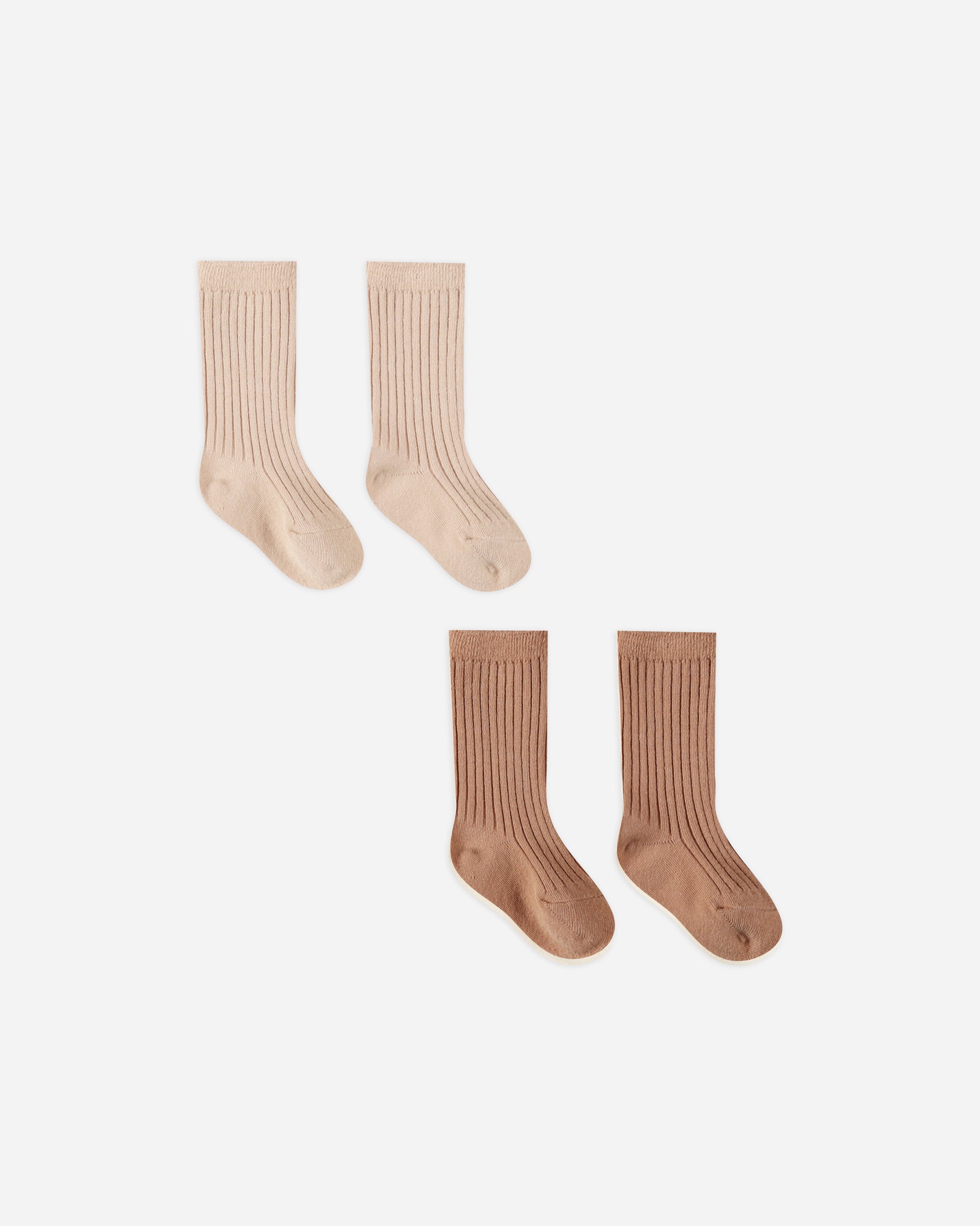 Socks Set || Shell, Rose