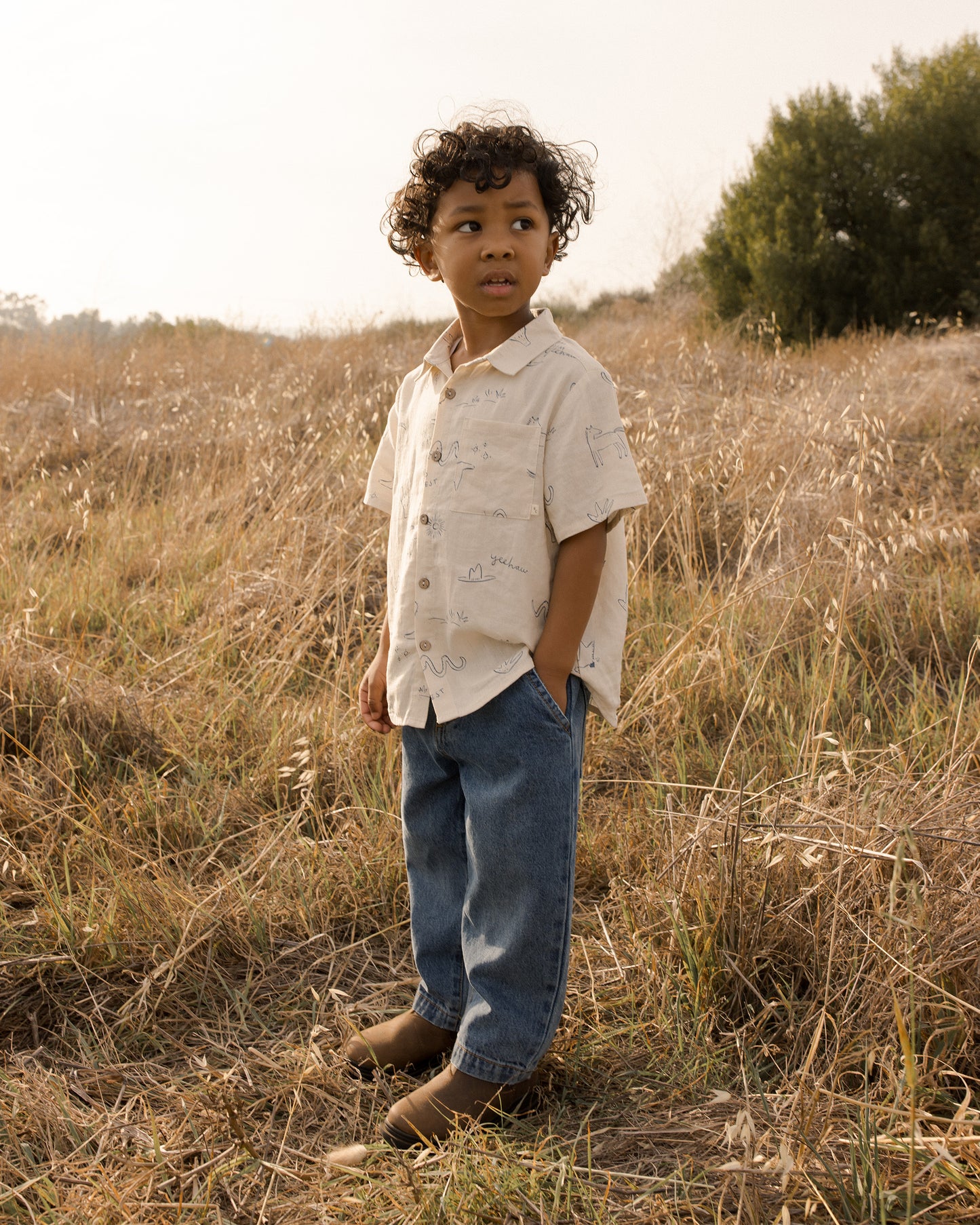 Collared Shirt || Wild West