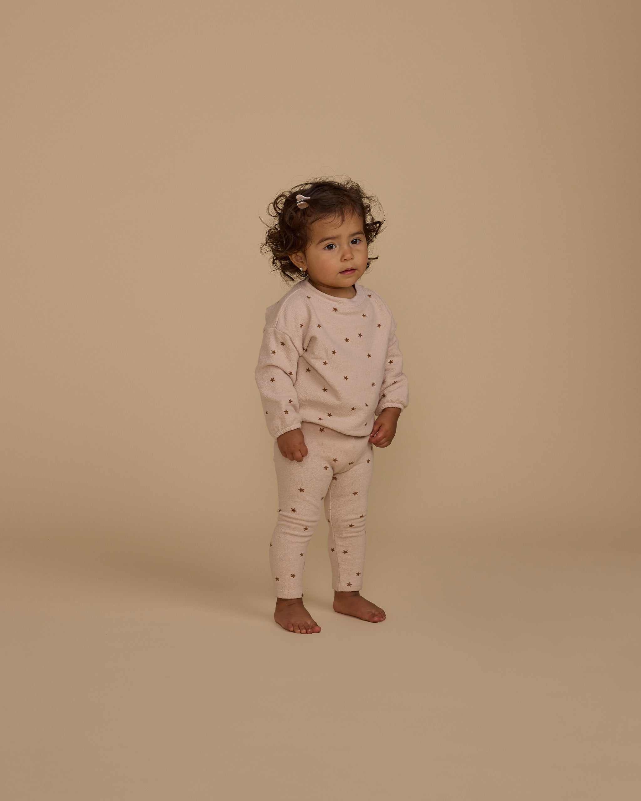 Spongey Knit Set || Shell Stars