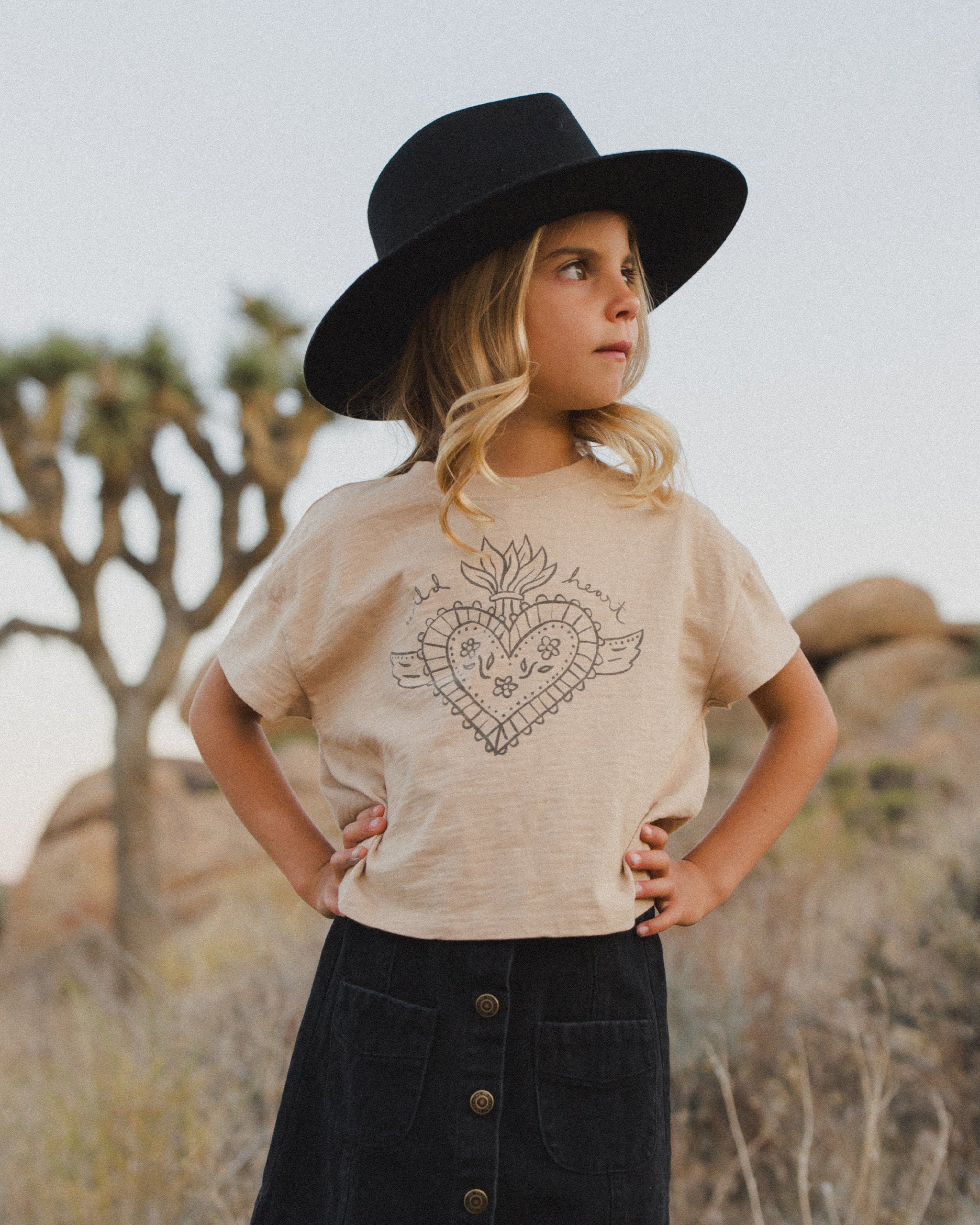 Boxy Tee || Wild Heart