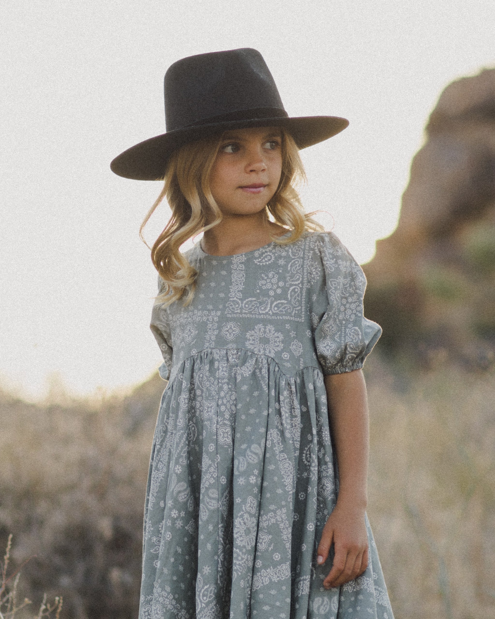 Rose Dress || Laurel Bandana