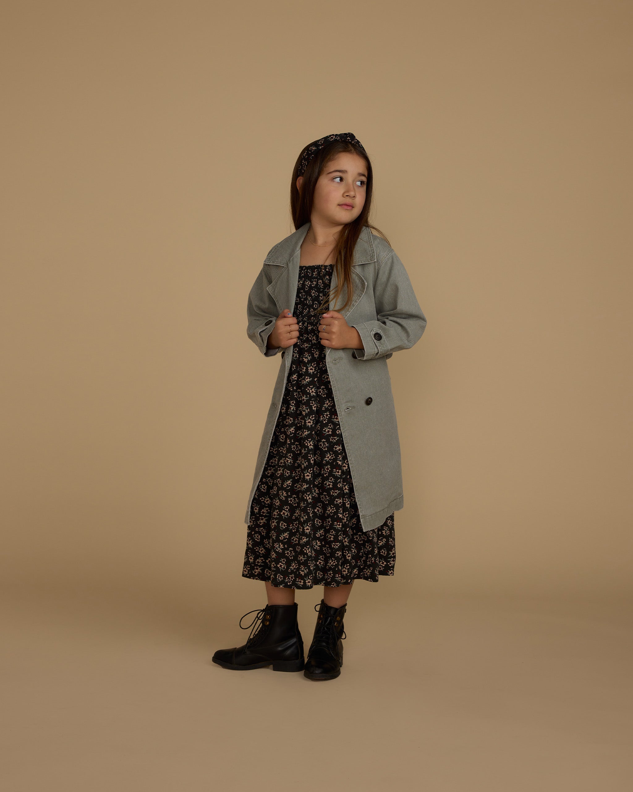 Trench Coat || Washed Laurel