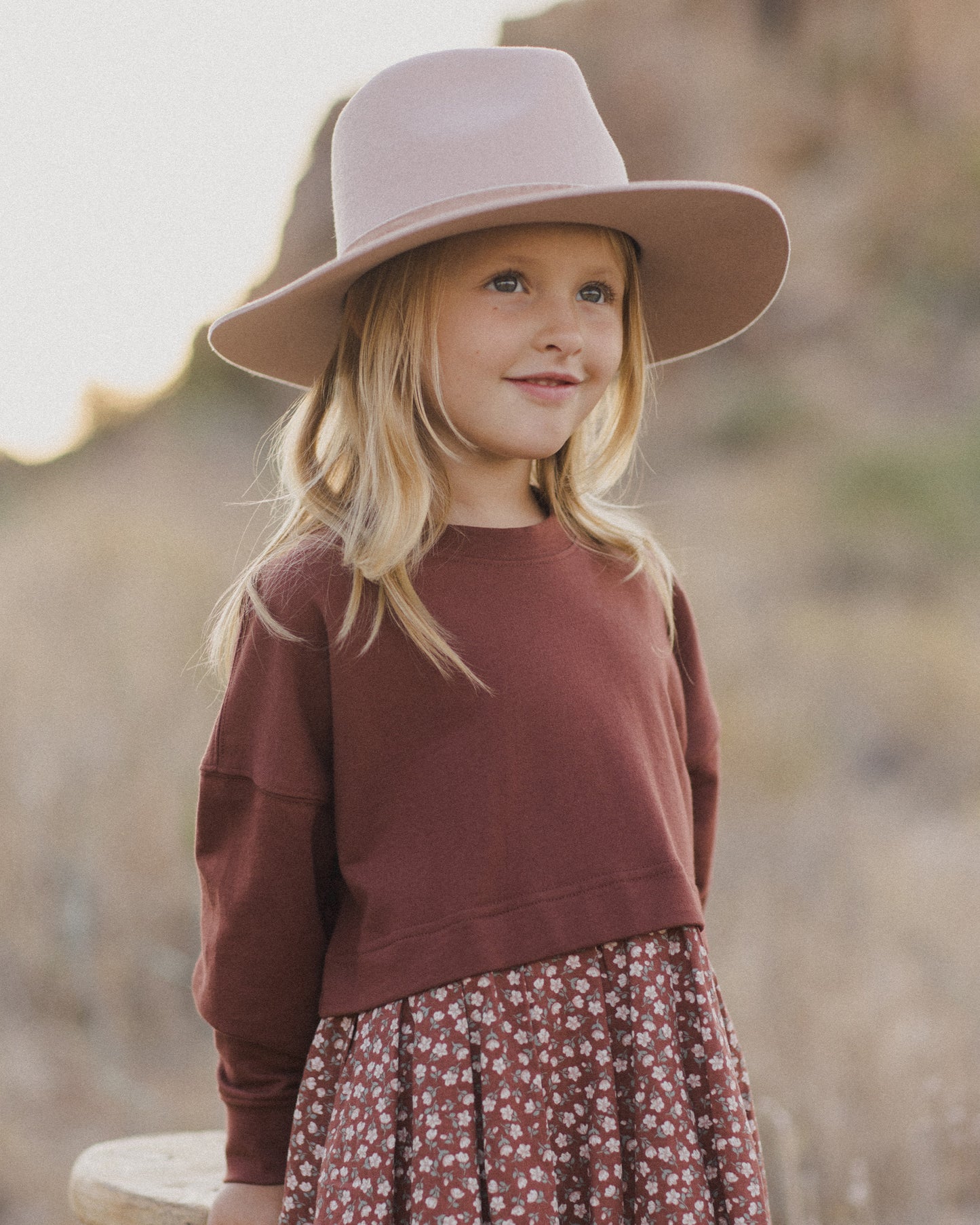 Rancher Hat || Rose