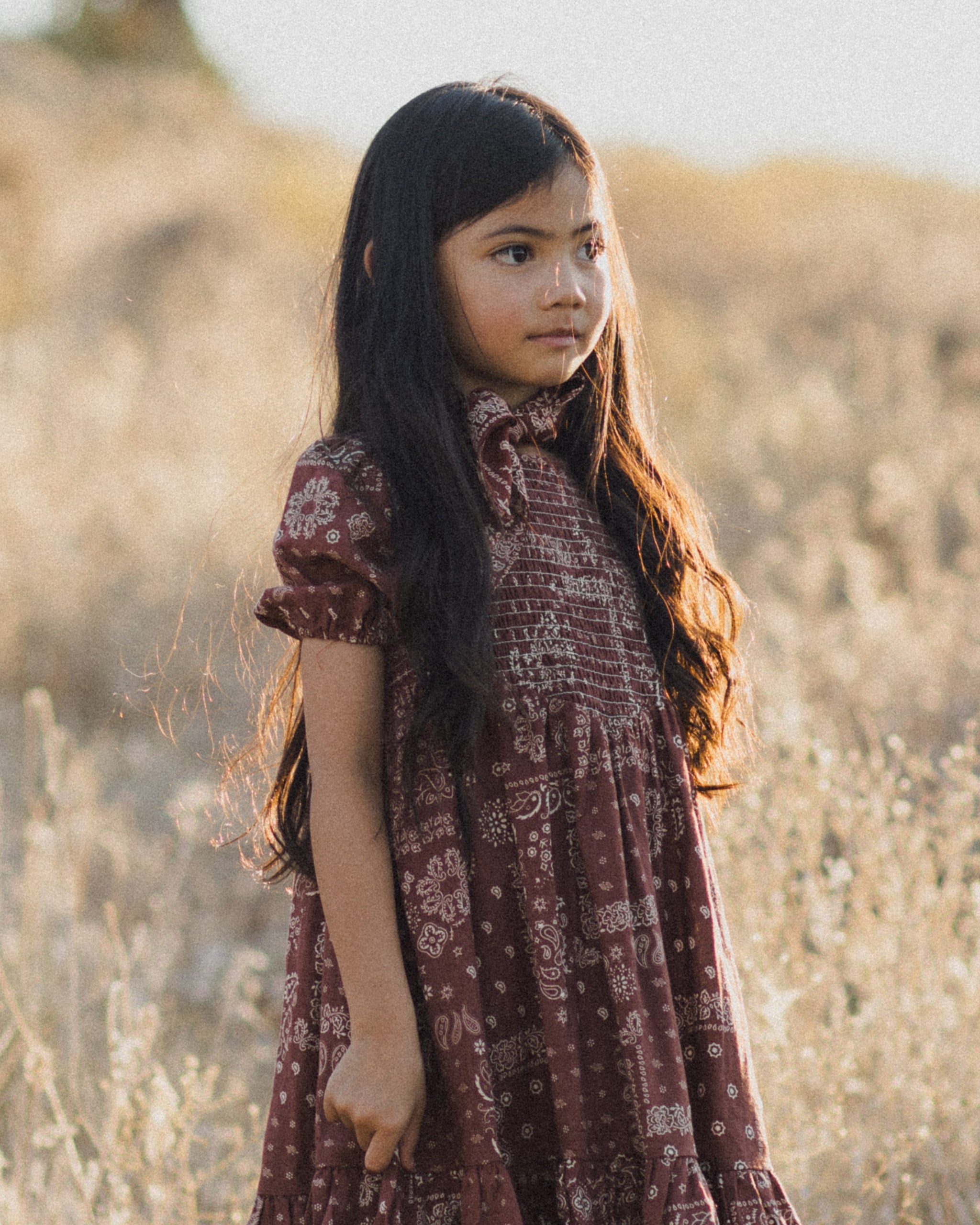 Lydia Dress || Brick Bandana