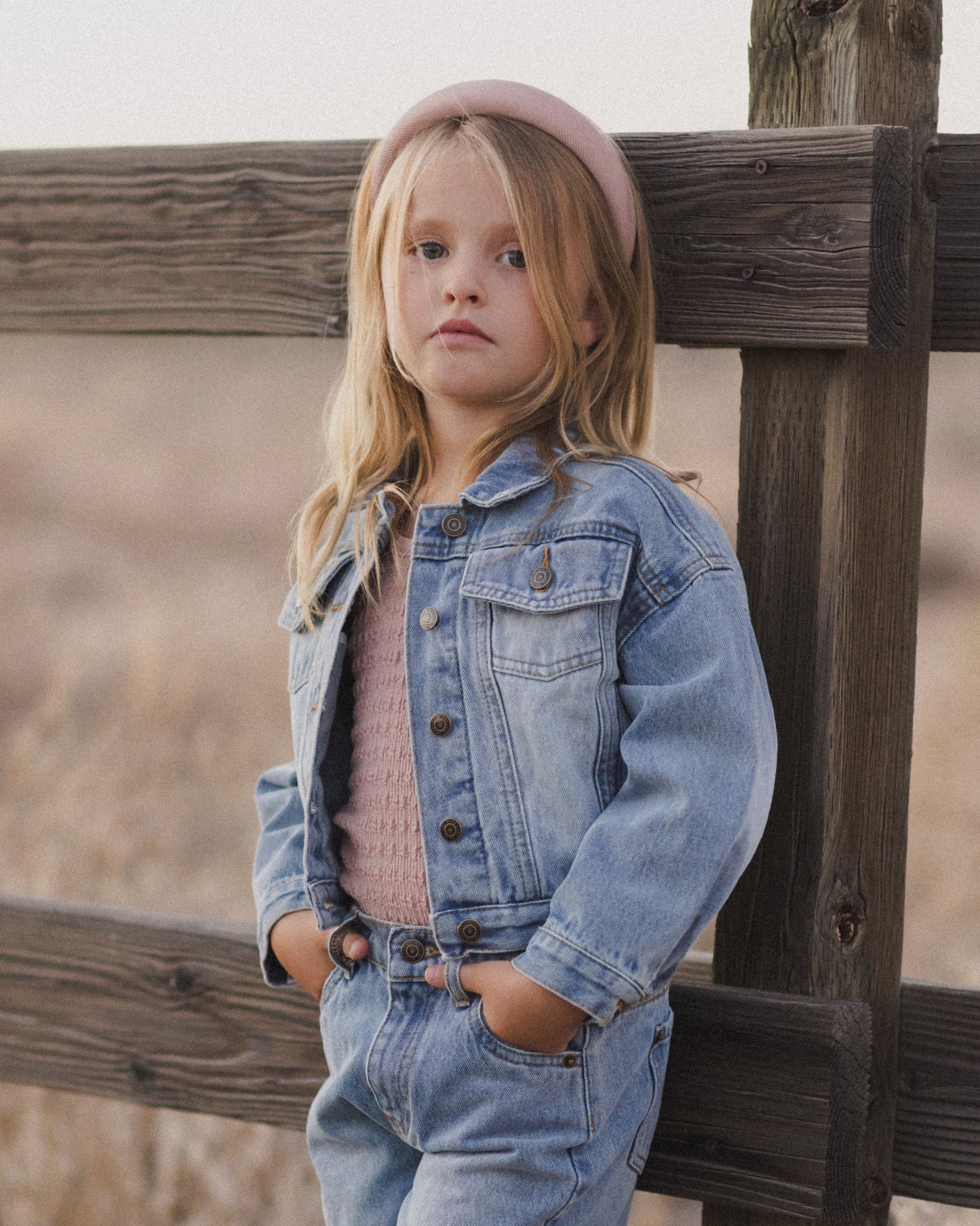 Denim Jacket || Light Washed Denim