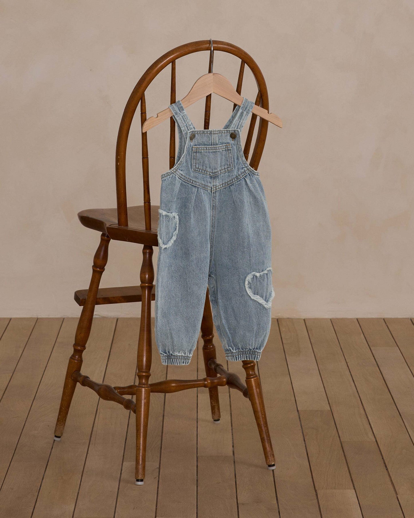 Vintage Overall || Light Washed Denim