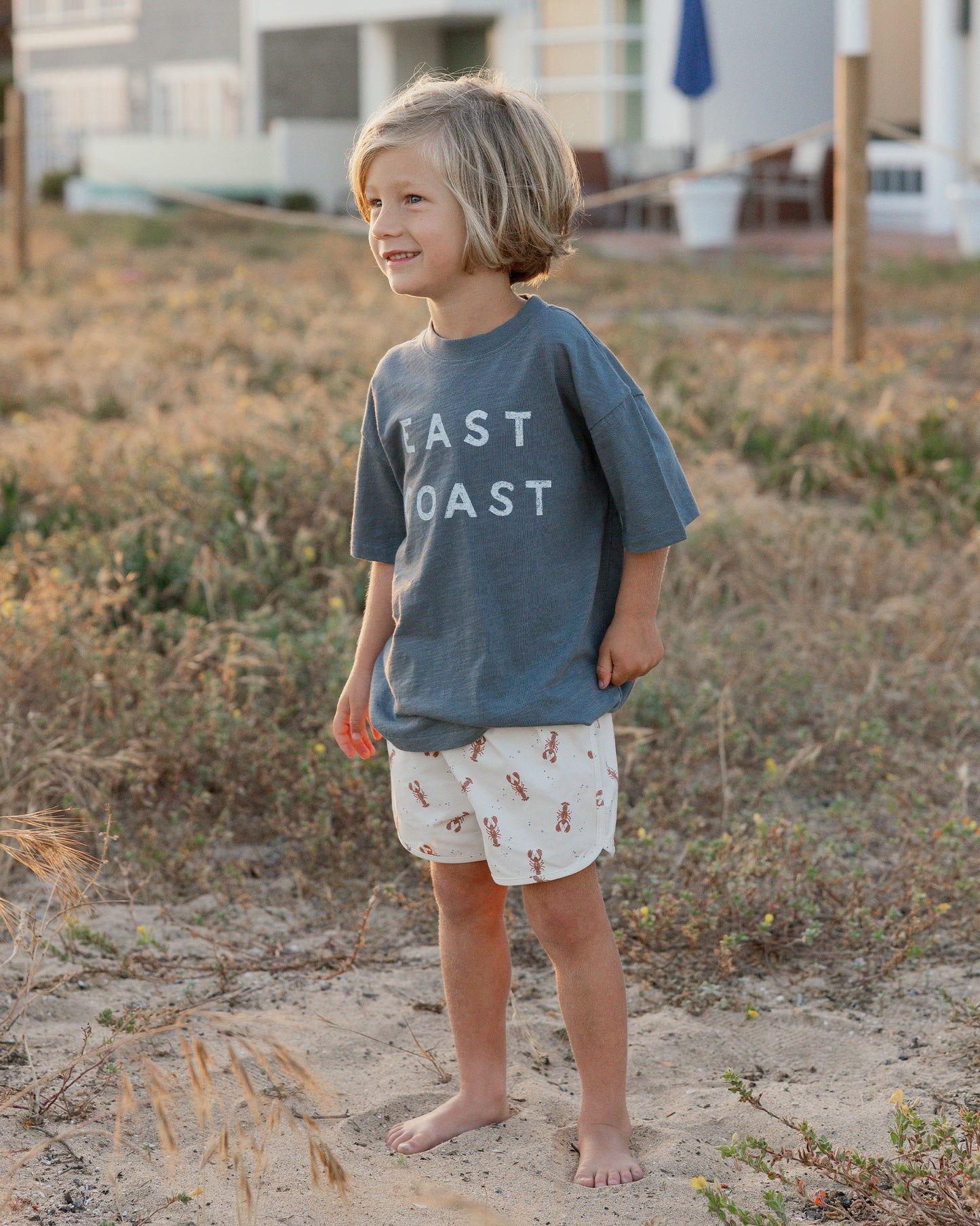 Swim Trunk || Lobsters - Rylee + Cru | Kids Clothes | Trendy Baby Clothes | Modern Infant Outfits |