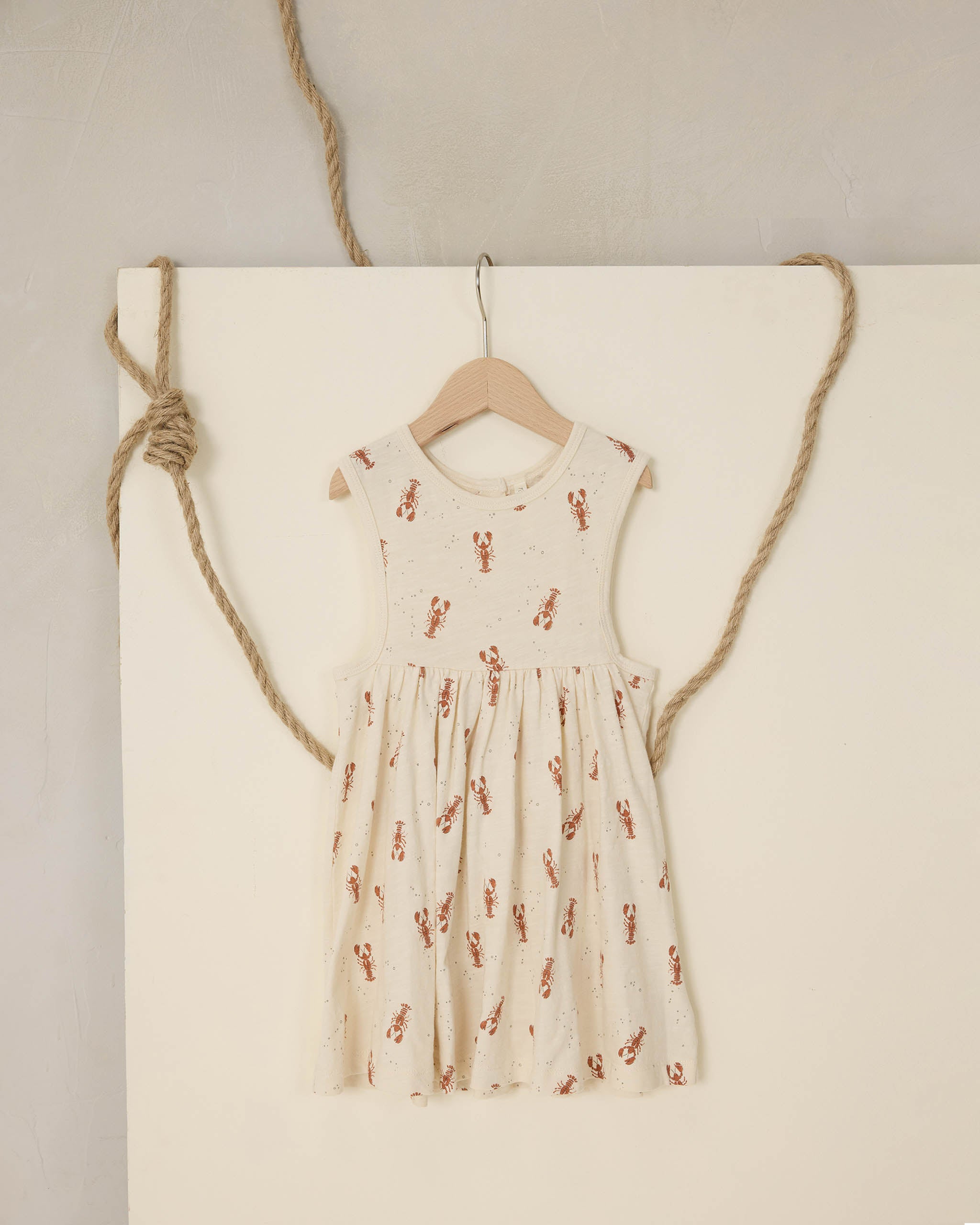 Layla Dress || Lobsters - Rylee + Cru | Kids Clothes | Trendy Baby Clothes | Modern Infant Outfits |