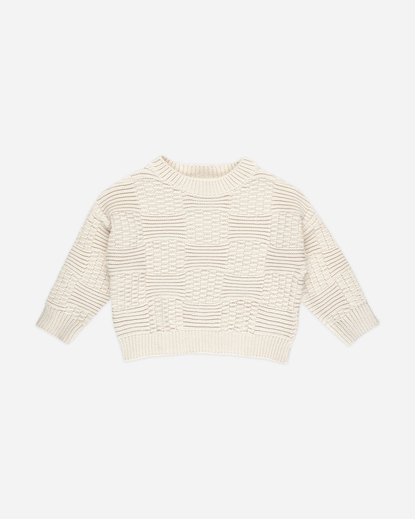 Aspen Sweater || Natural Check