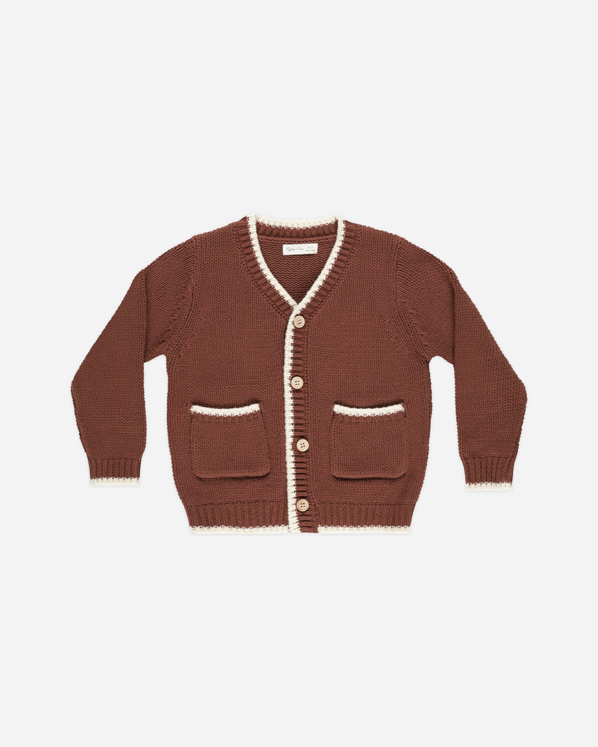 Wynn Cardigan || Brick