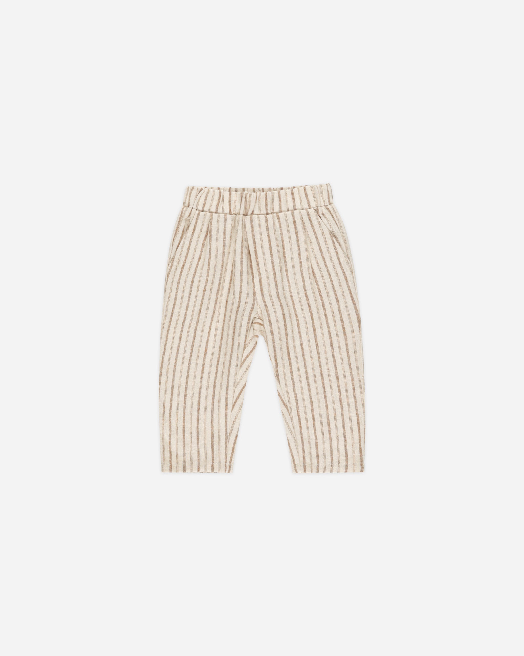 Otis Pant || Saddle Pinstripe