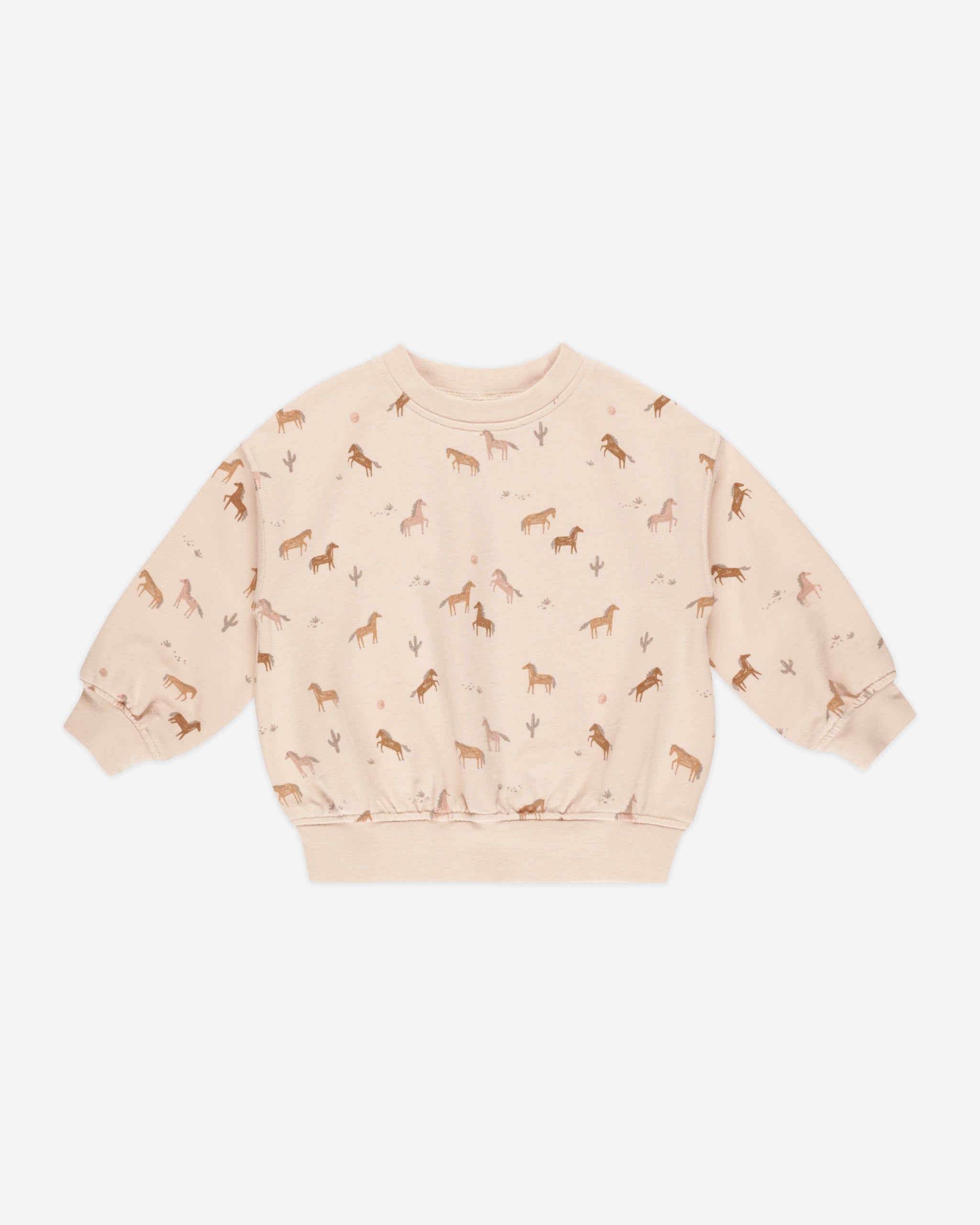 Relaxed Sweatshirt || Horses