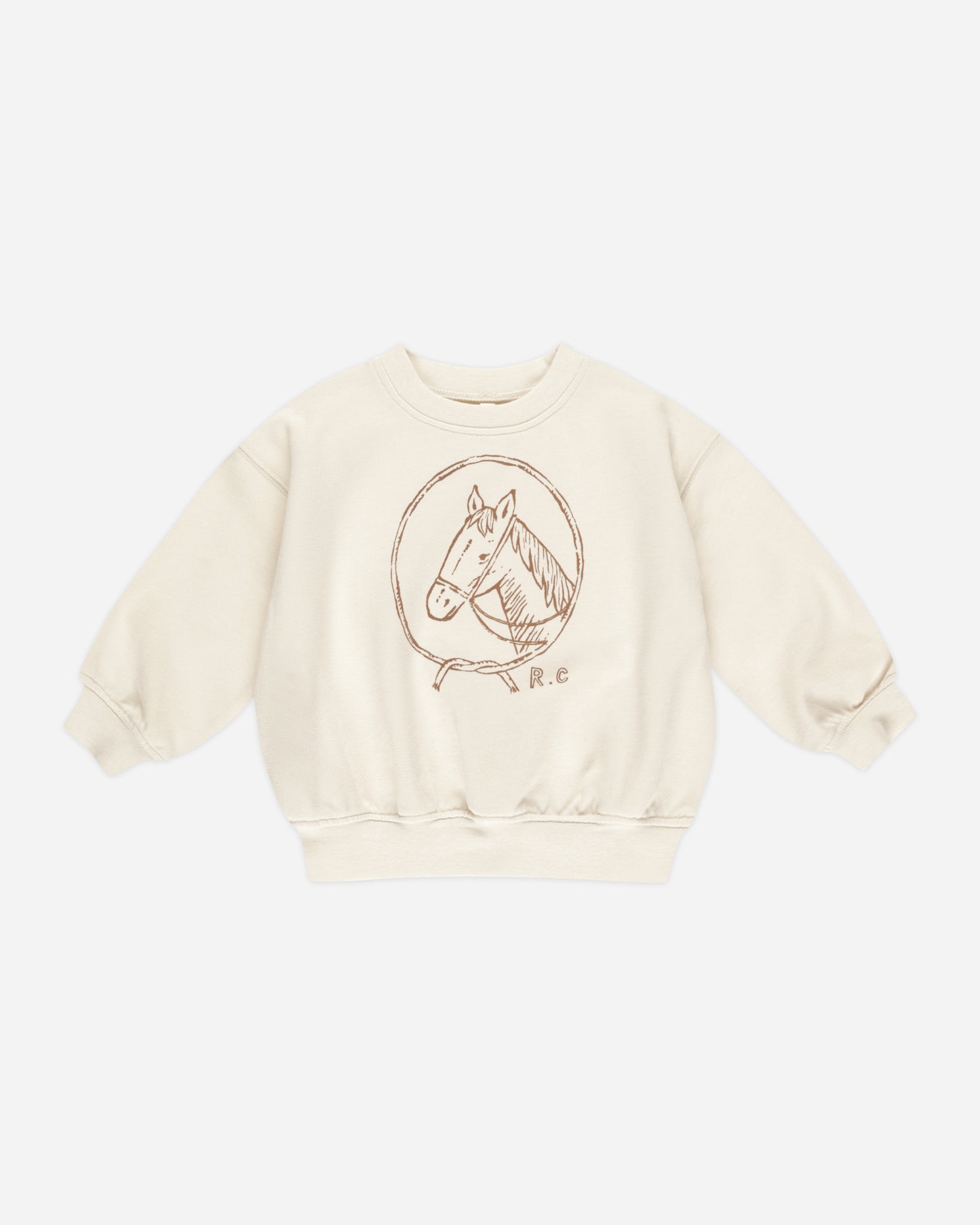 Relaxed Sweatshirt || Horse