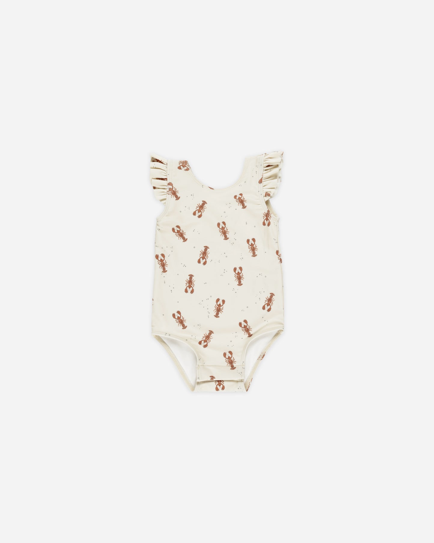 Scoop Back Onepiece || Lobsters - Rylee + Cru | Kids Clothes | Trendy Baby Clothes | Modern Infant Outfits |