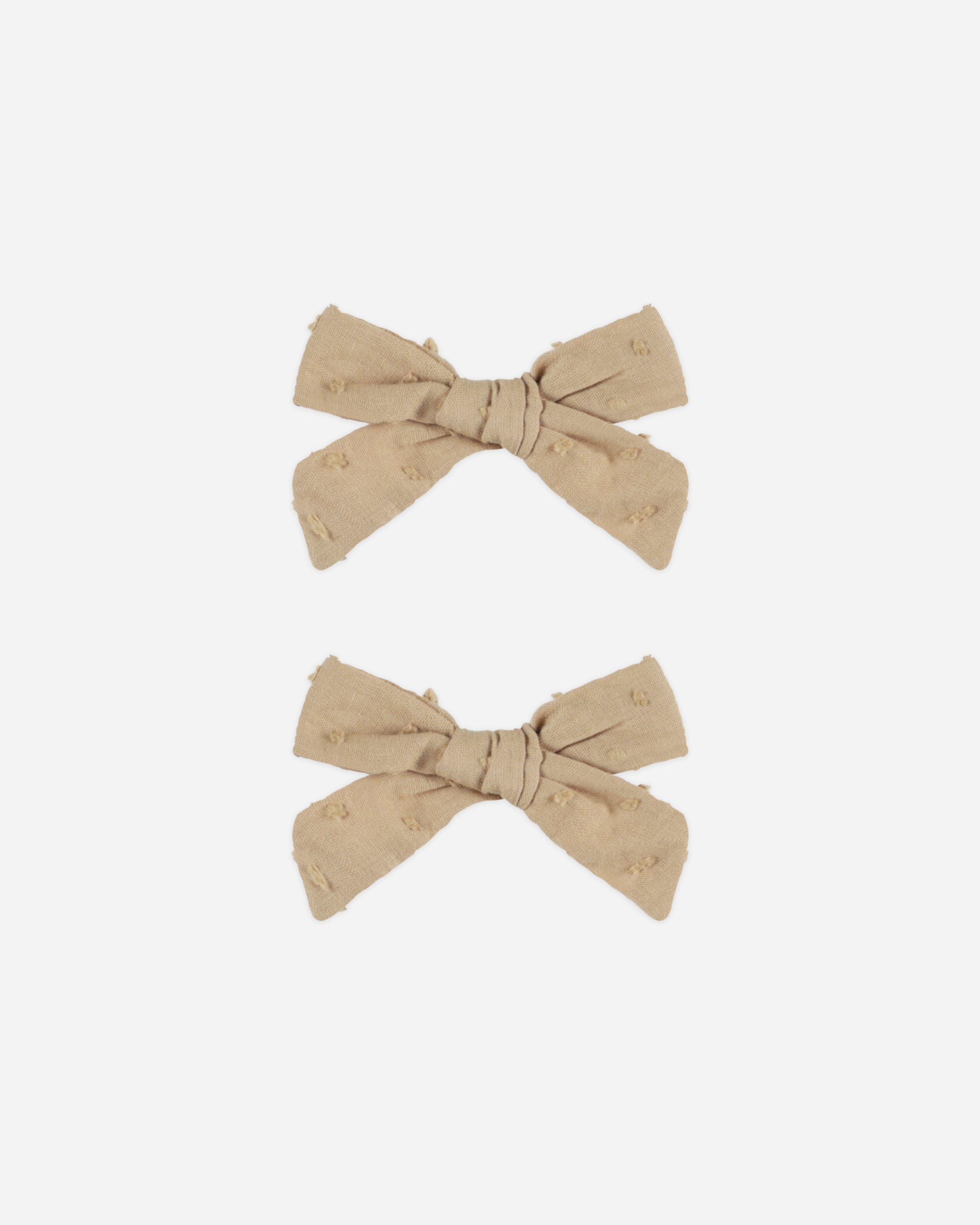 Bows, Set Of 2 || Gold