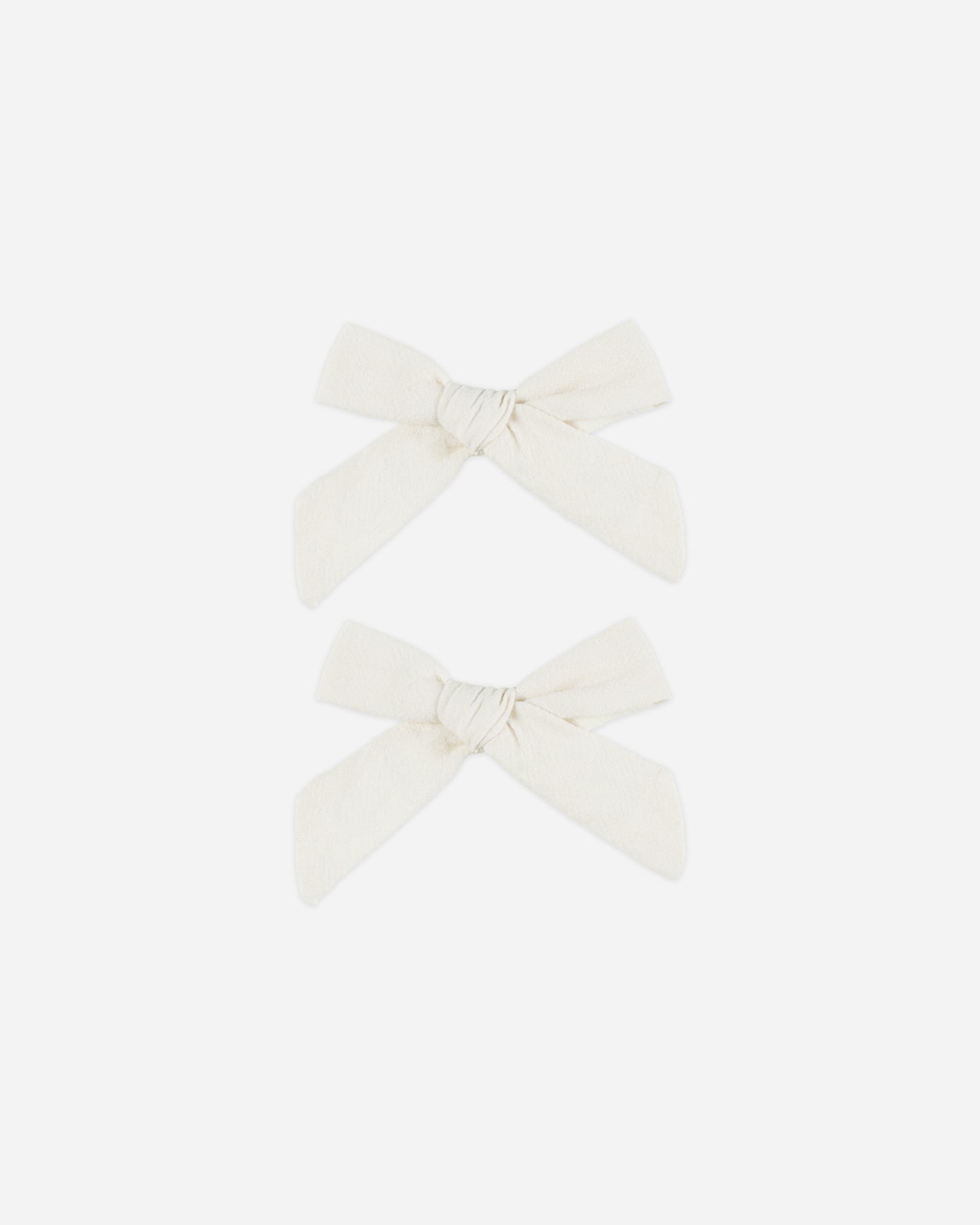 Bows, Set of 2 || Ivory