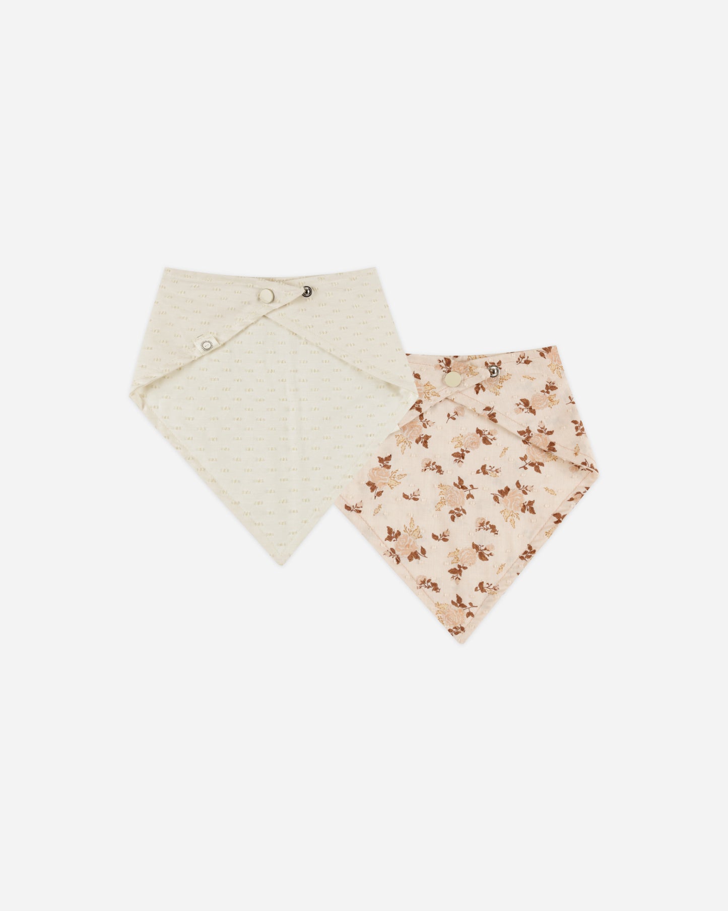 Scarf Bib Set || Harvest Rose, Natural