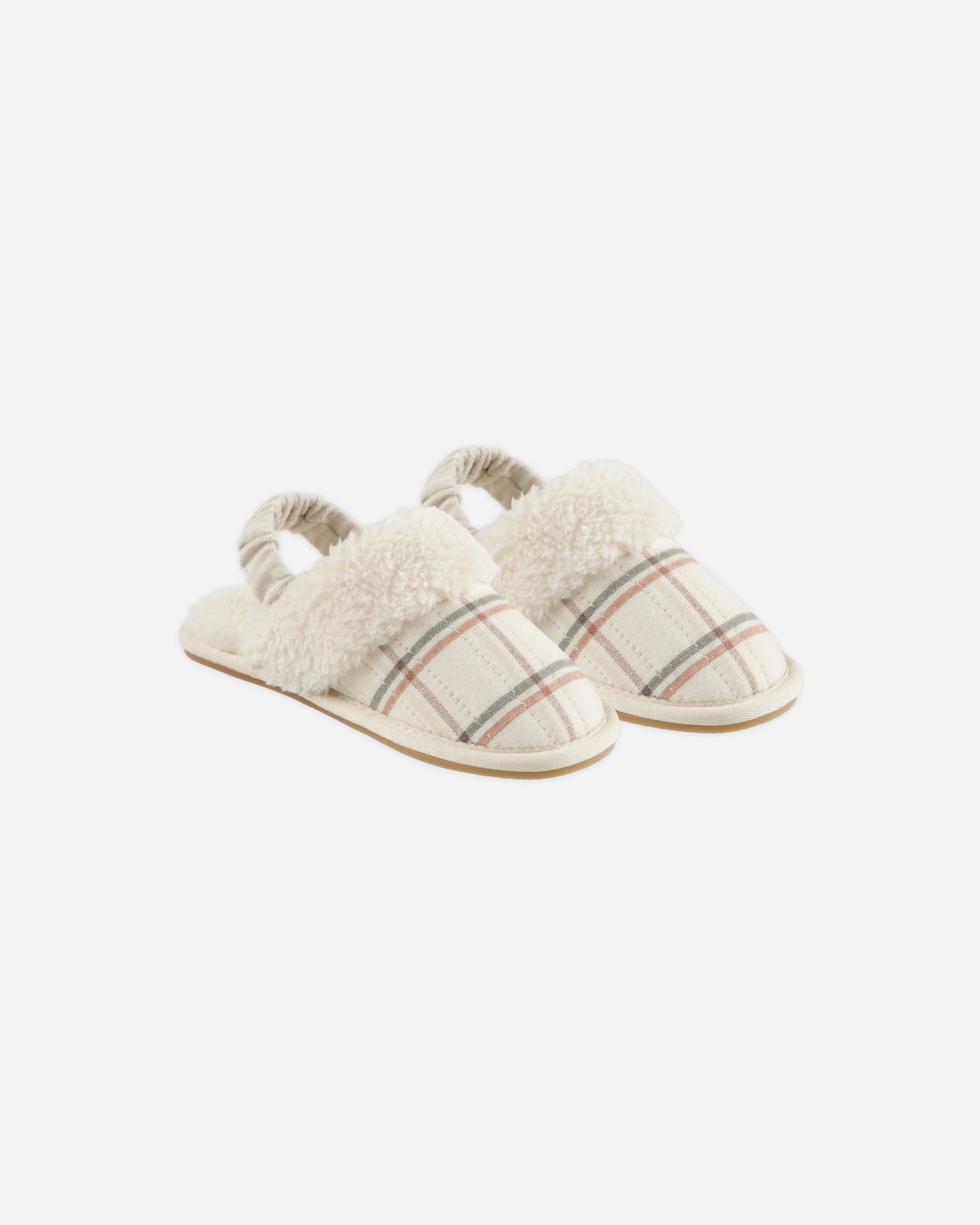 Slippers || Holiday Plaid