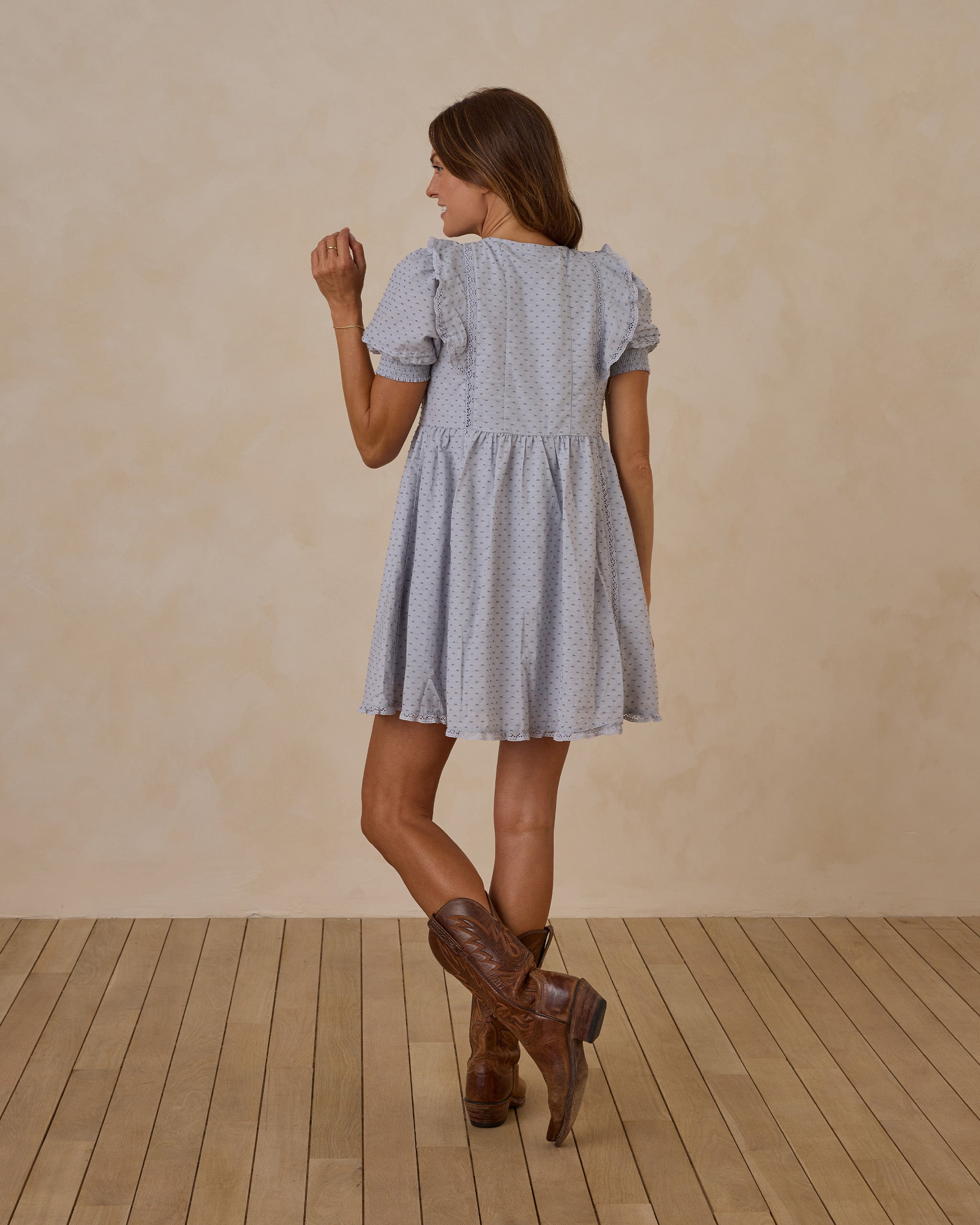 Lana Dress | Dusty Blue