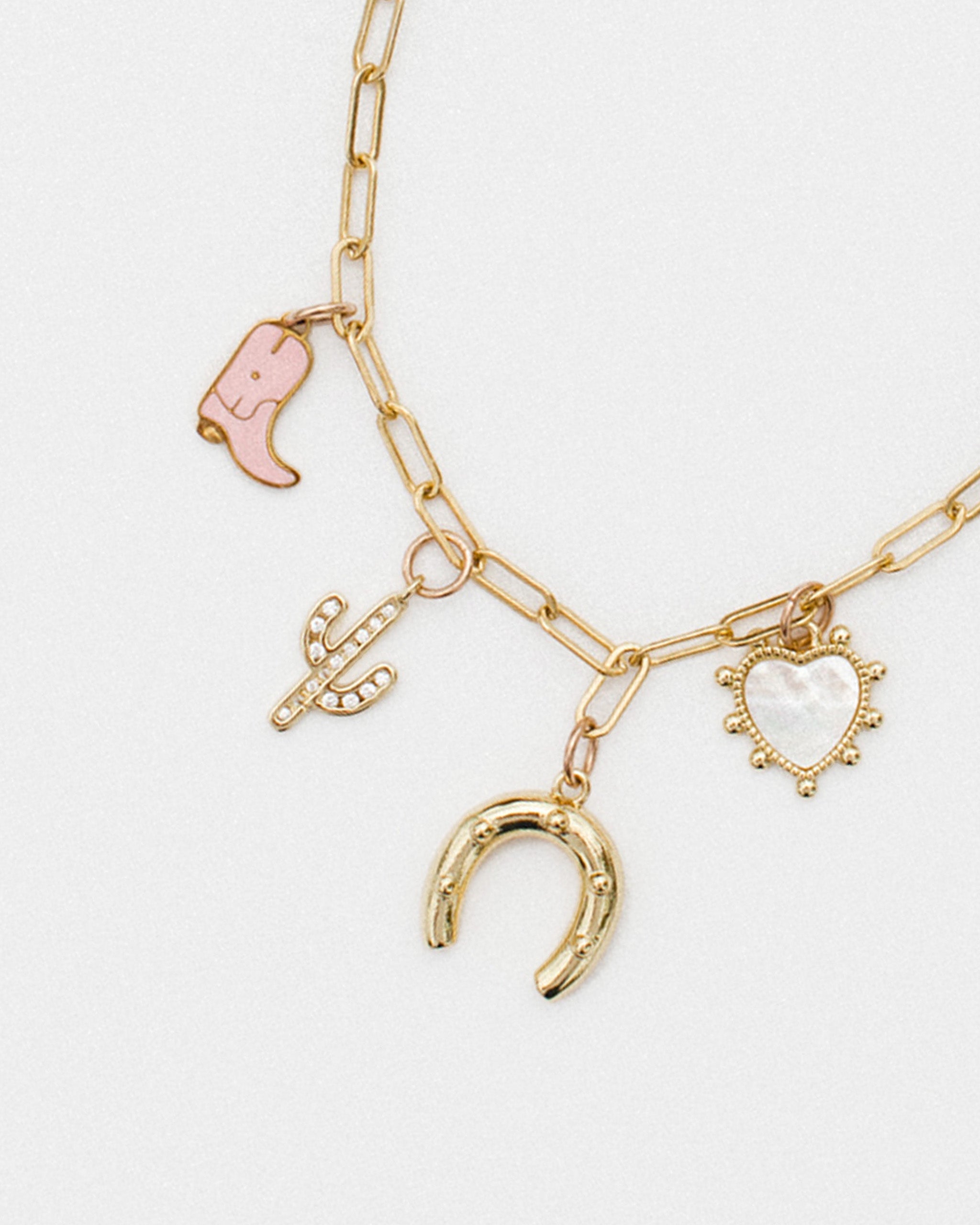 Kids Charm Necklace || Wild Heart