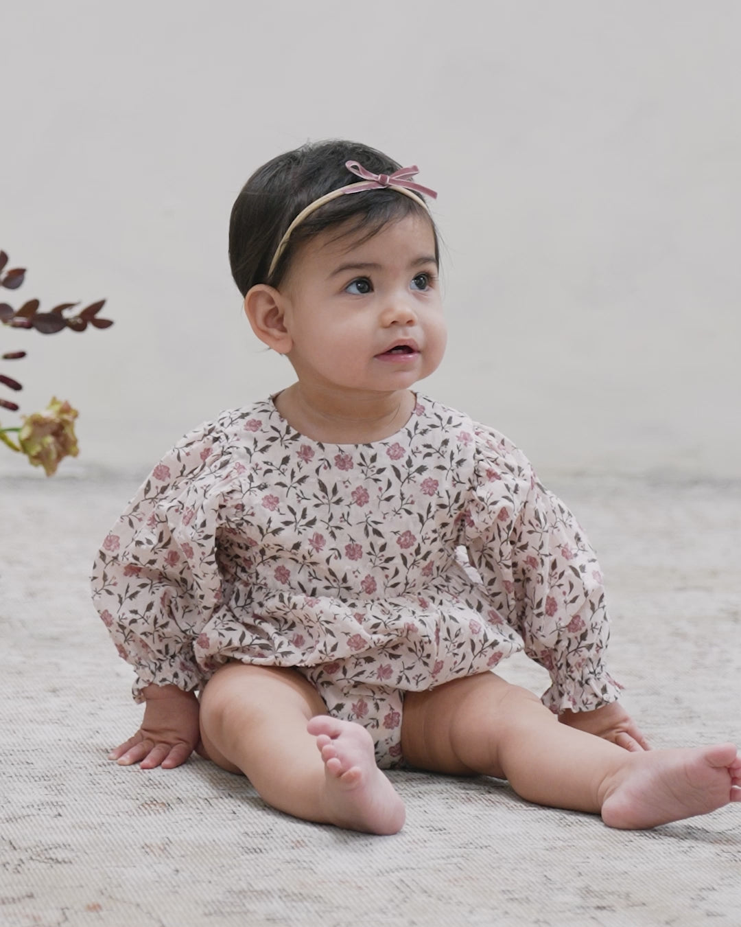 Luna Romper || Poppy Bloom